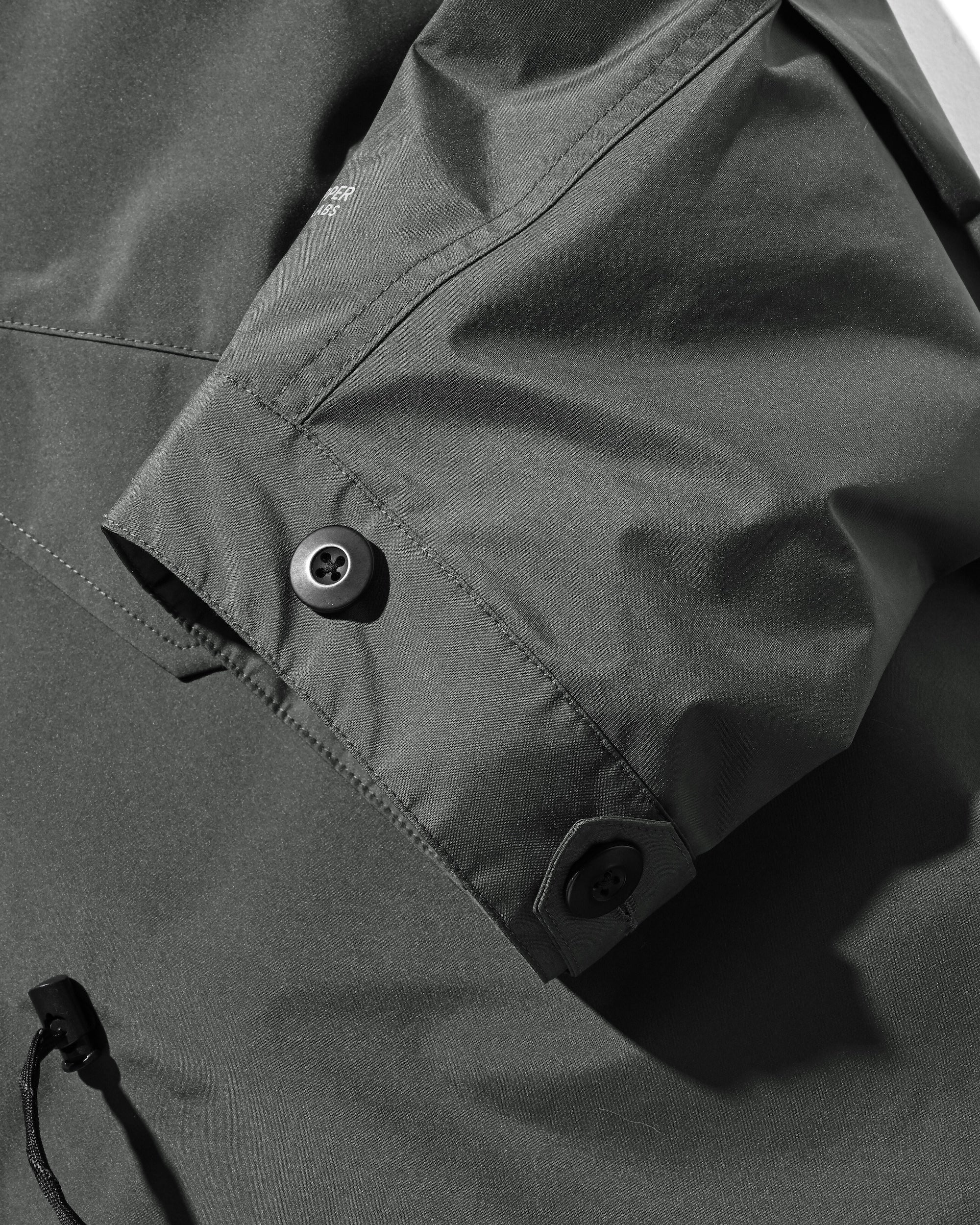 +phenix WINDSTOPPER® by GORE-TEX LABS CITY FISHTAIL PARKA WITH LINER JACKET (ASPHALT GRAY)