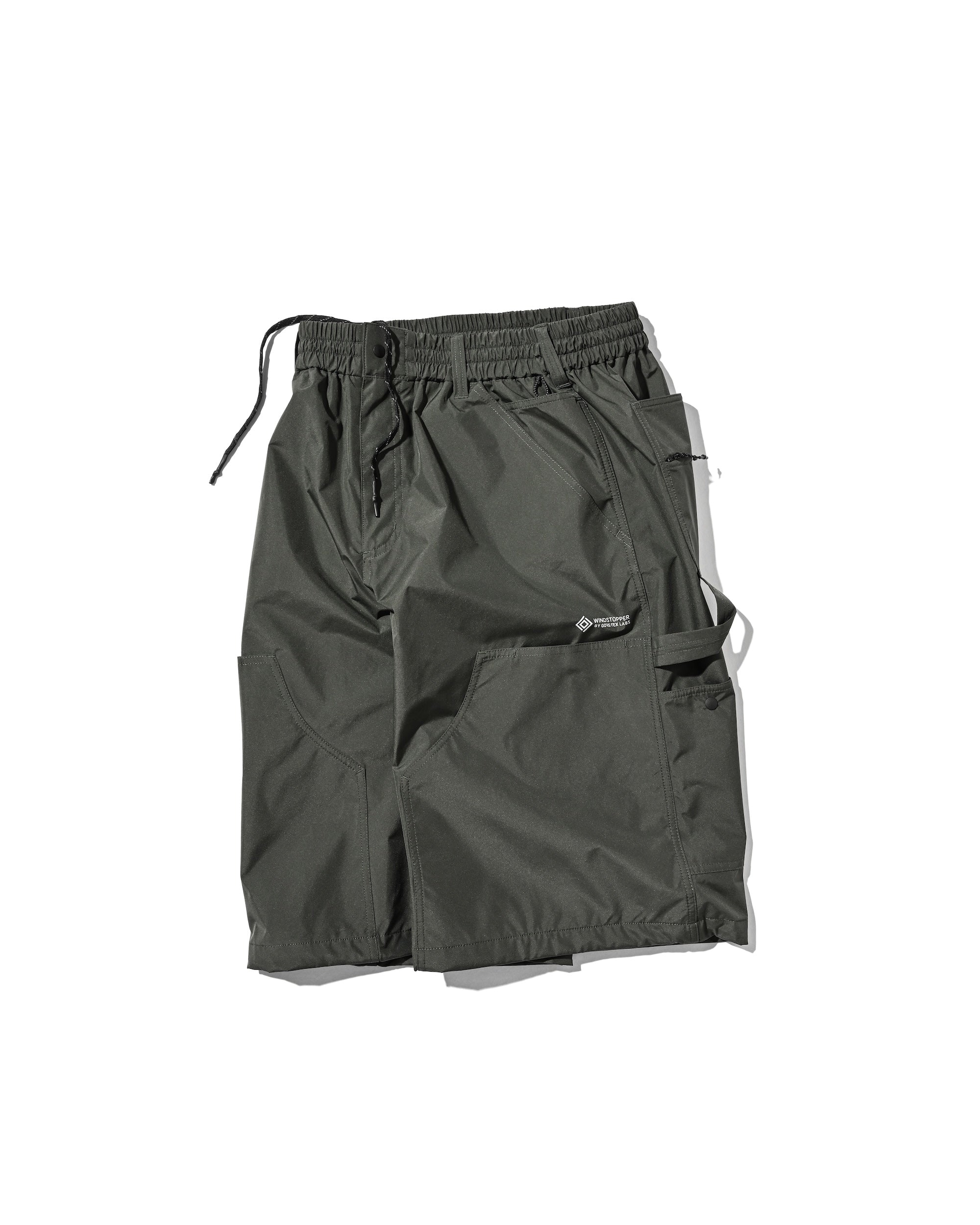 【7.22 WED 20:00- IN STOCK】+phenix WINDSTOPPER® by GORE-TEX LABS CITY DOUBLE KNEE WORKER HALF PANTS (ASPHALT GRAY)