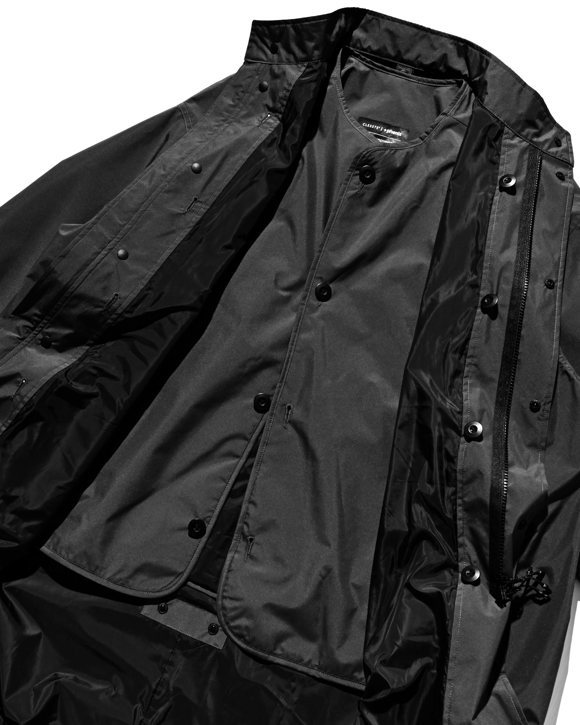 +phenix WINDSTOPPER® by GORE-TEX LABS CITY FISHTAIL PARKA WITH LINER JACKET (BLACK)