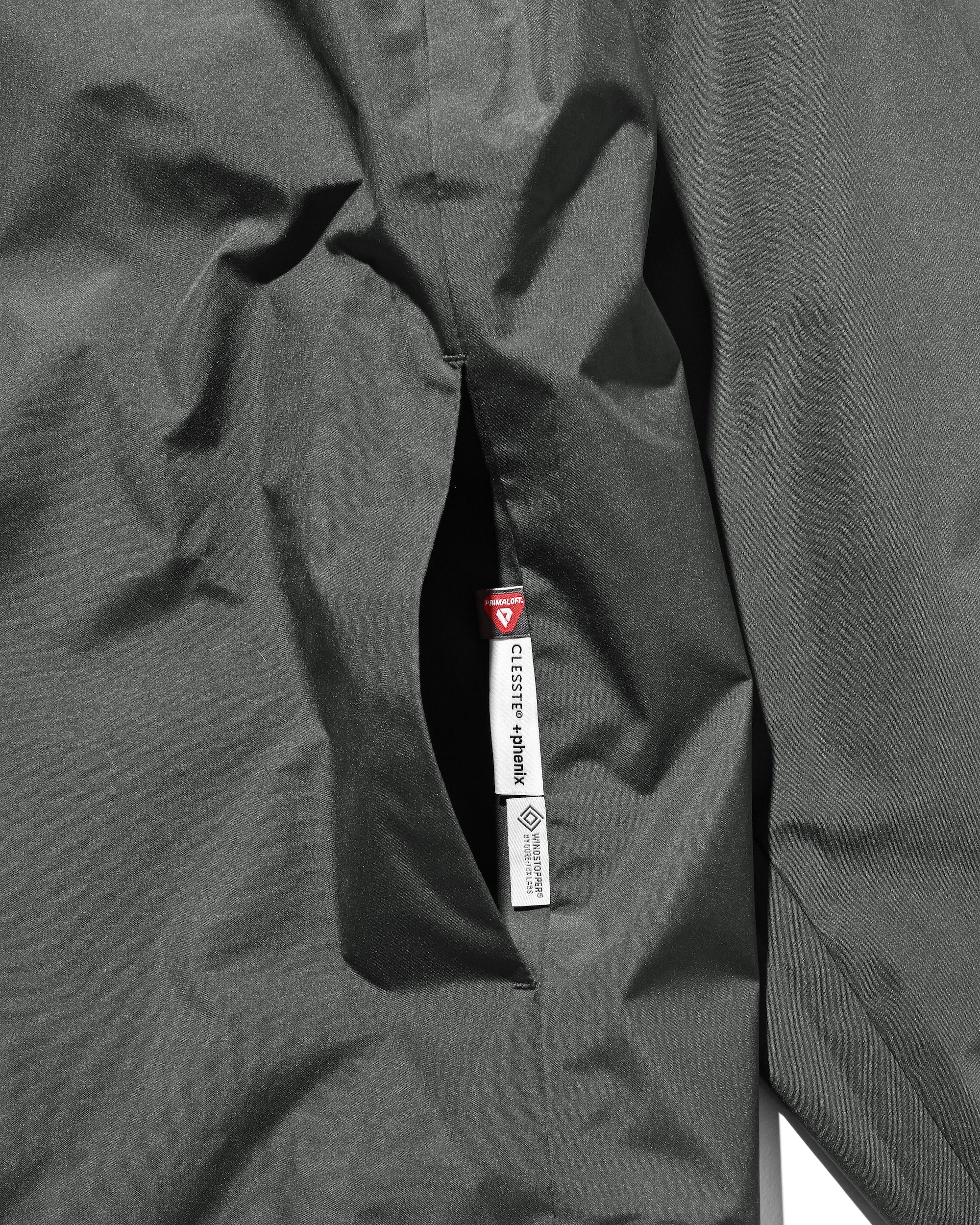 +phenix WINDSTOPPER® by GORE-TEX LABS CITY FISHTAIL PARKA WITH LINER JACKET (ASPHALT GRAY)