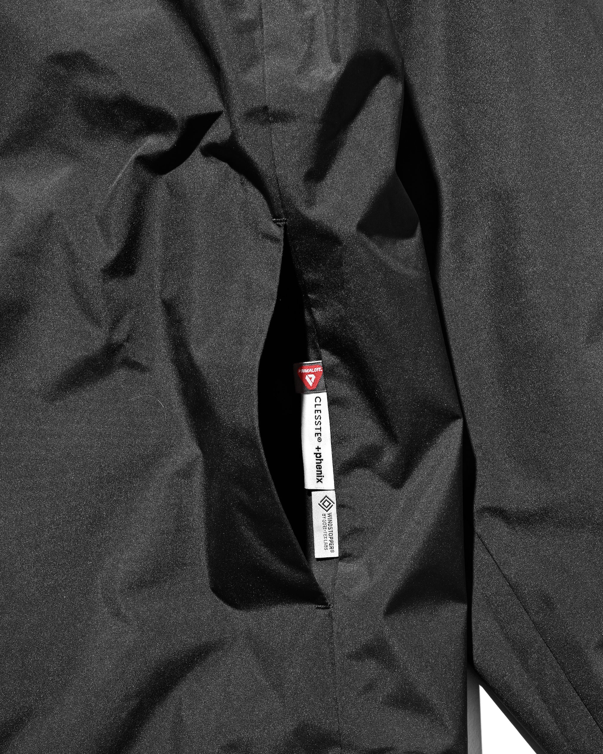 +phenix WINDSTOPPER® by GORE-TEX LABS CITY FISHTAIL PARKA WITH LINER JACKET (BLACK)