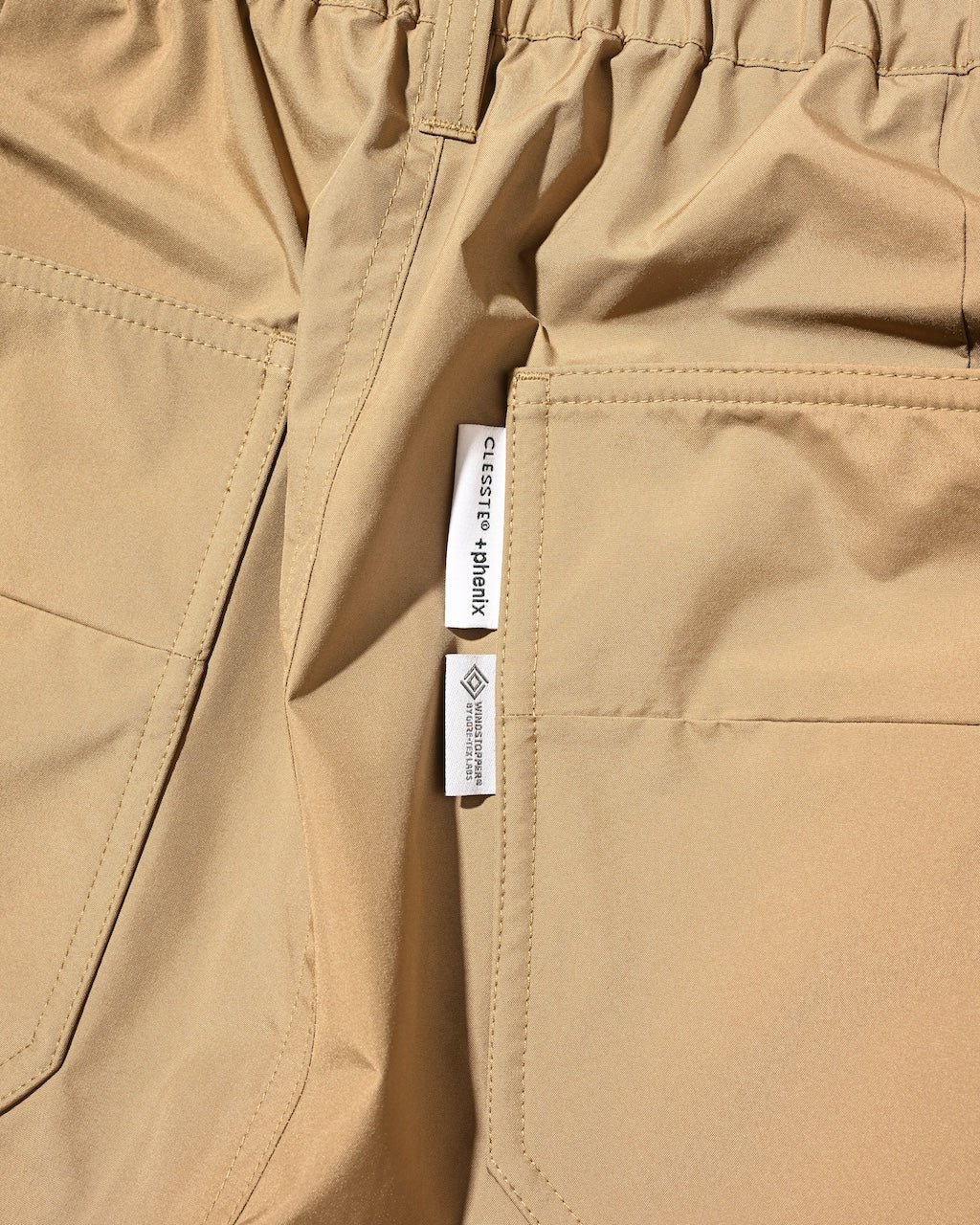 【7.25 SAT 20:00- IN STOCK】+phenix WINDSTOPPER® by GORE-TEX LABS CITY MASSIVE UTILITY HALF PANTS (CAMEL BEIGE)