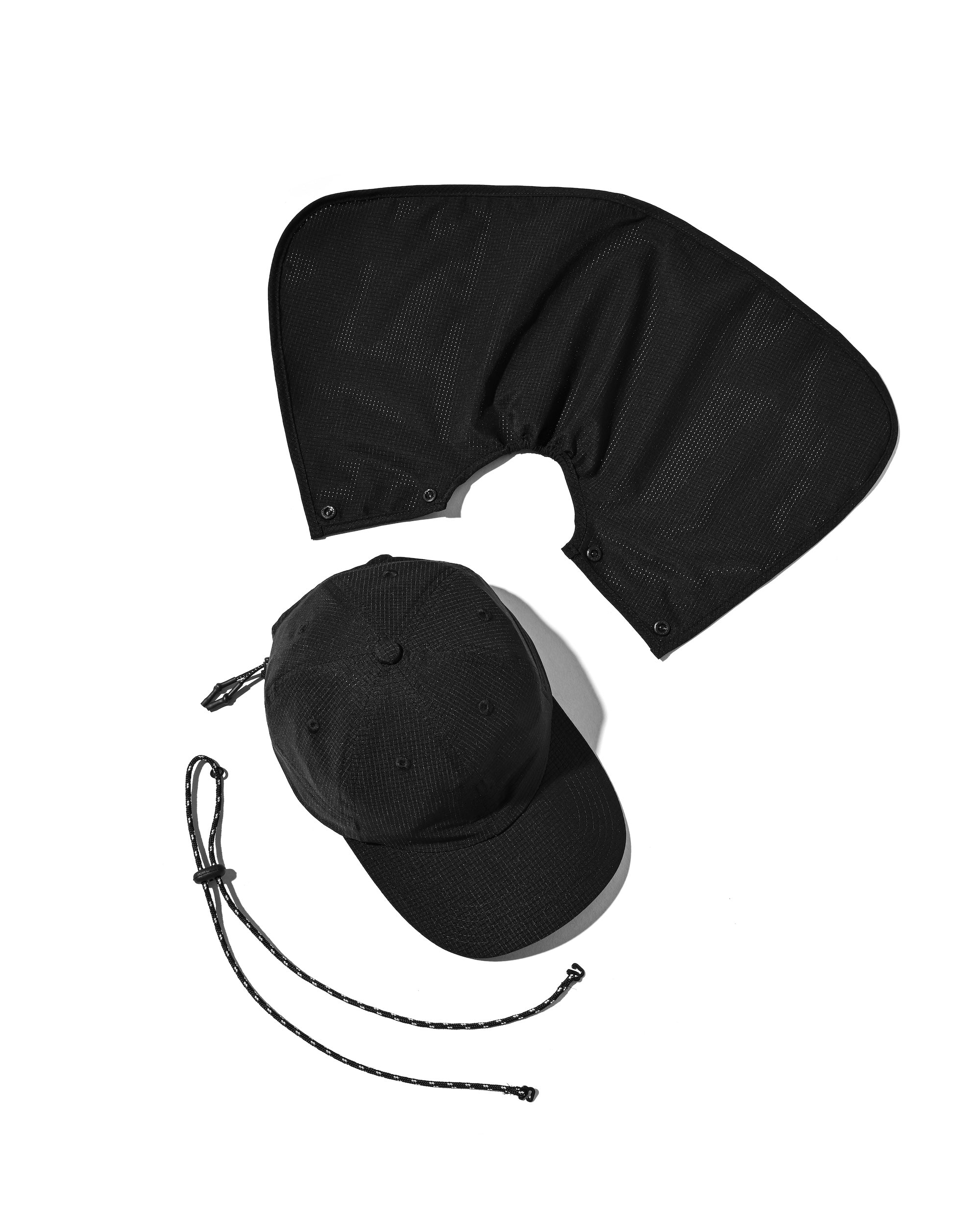 【7.11 SAT 20:00- IN STOCK】ACTIVE CITY SUNSHADE CAP (BLACK)