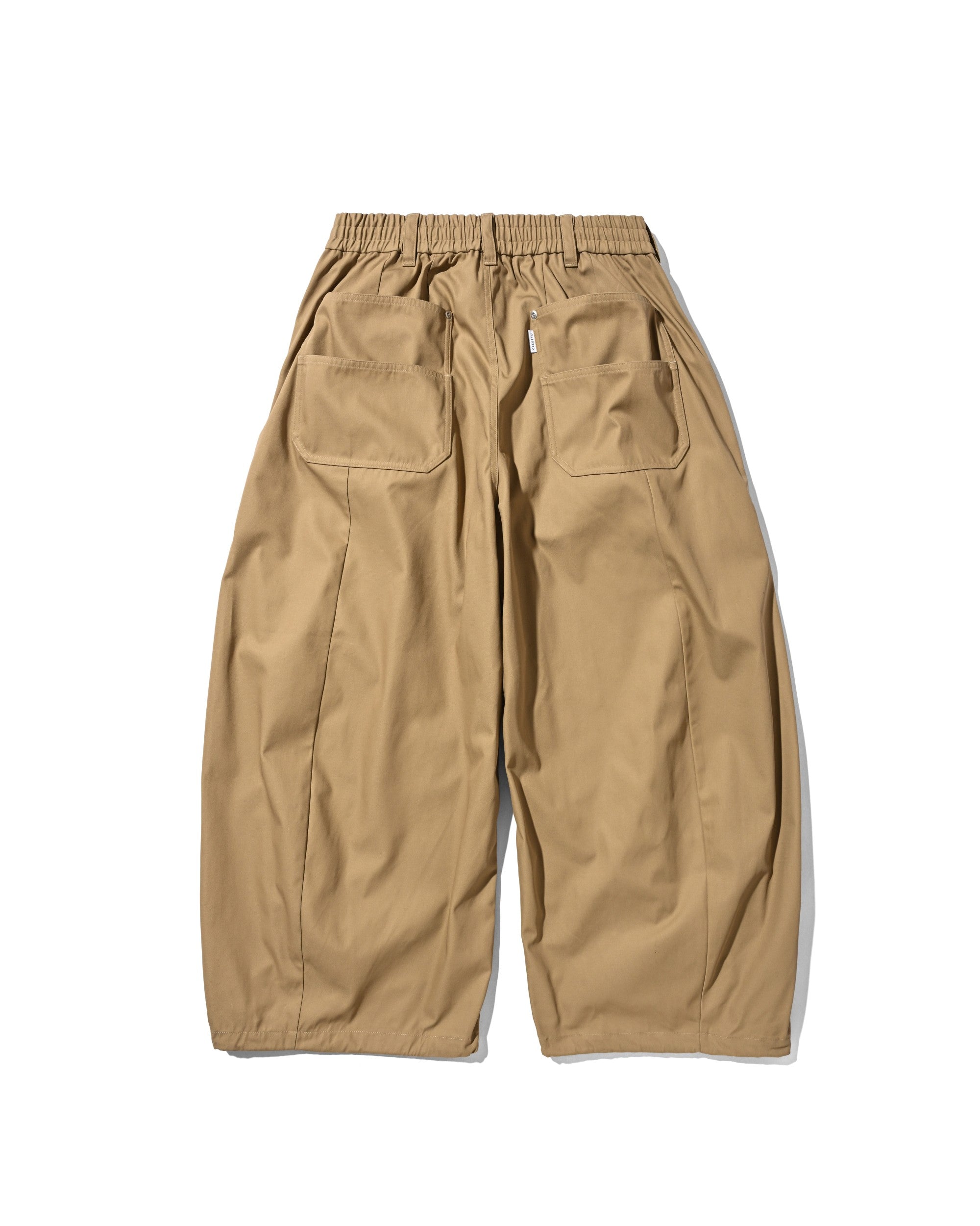 【7.11 SAT 20:00- IN STOCK】T/C GABARDINE CITY WIDE PANTS (BEIGE)