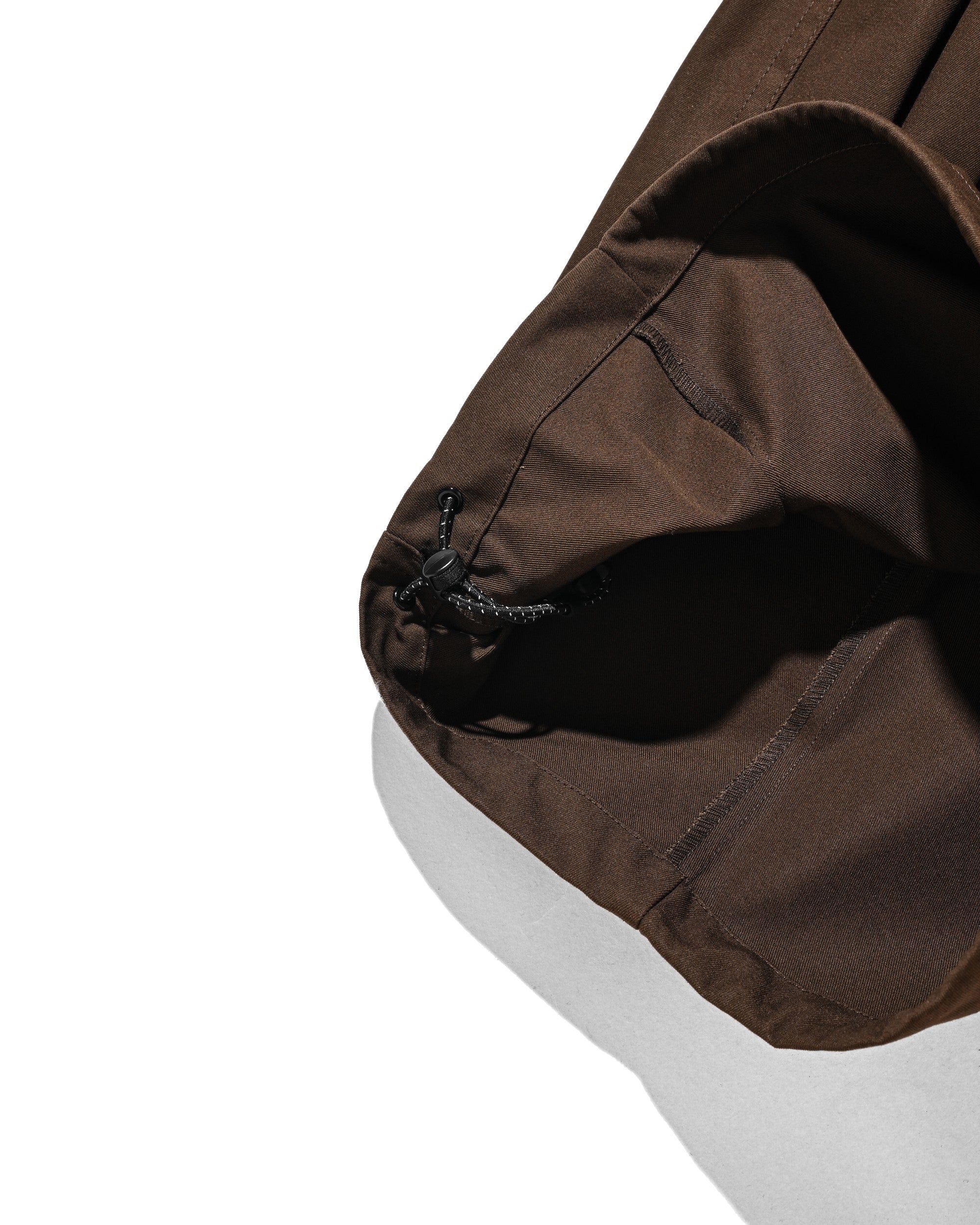 【7.11 SAT 20:00- IN STOCK】T/C GABARDINE CITY WIDE PANTS (BROWN)