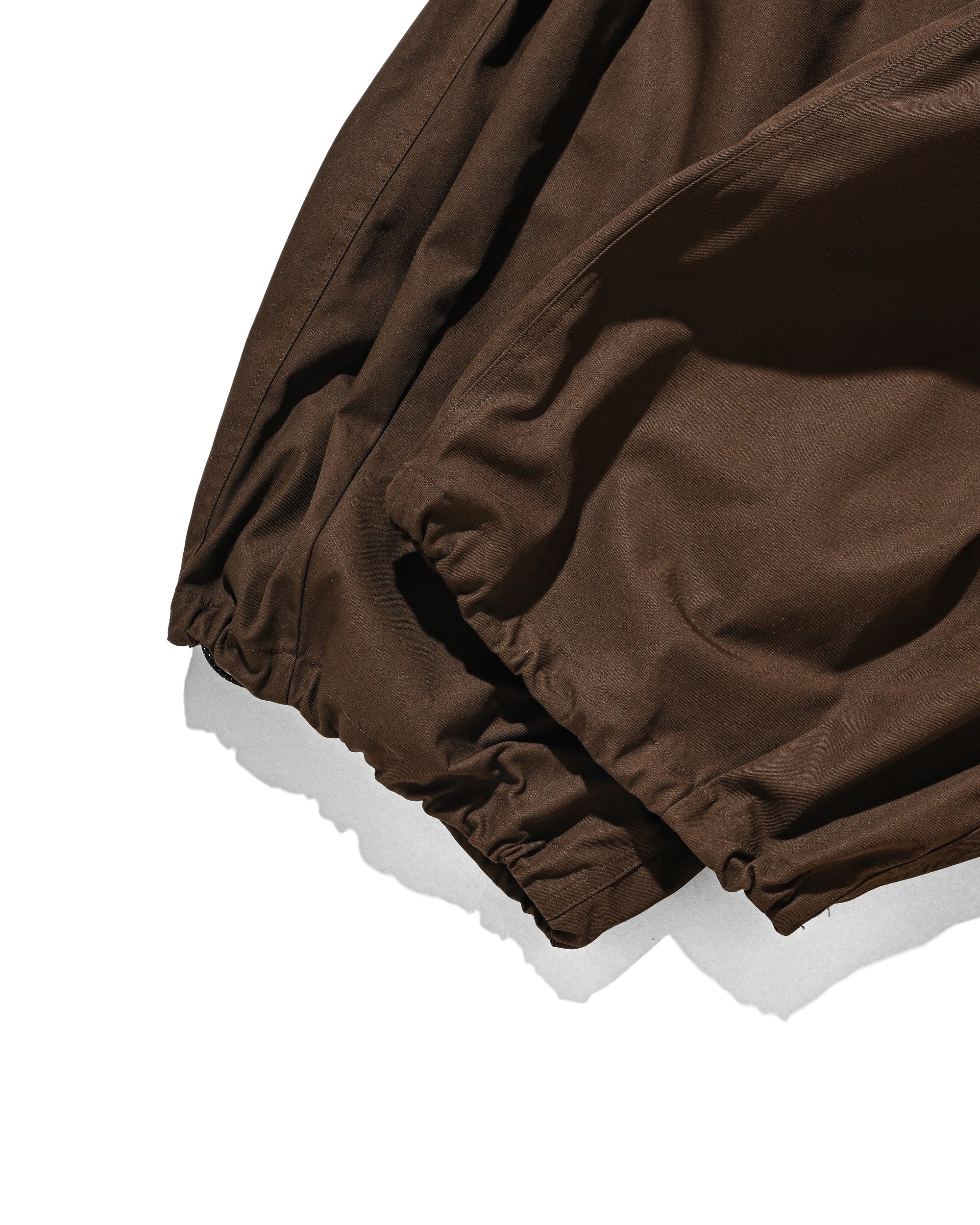 【7.11 SAT 20:00- IN STOCK】T/C GABARDINE CITY WIDE PANTS (BROWN)