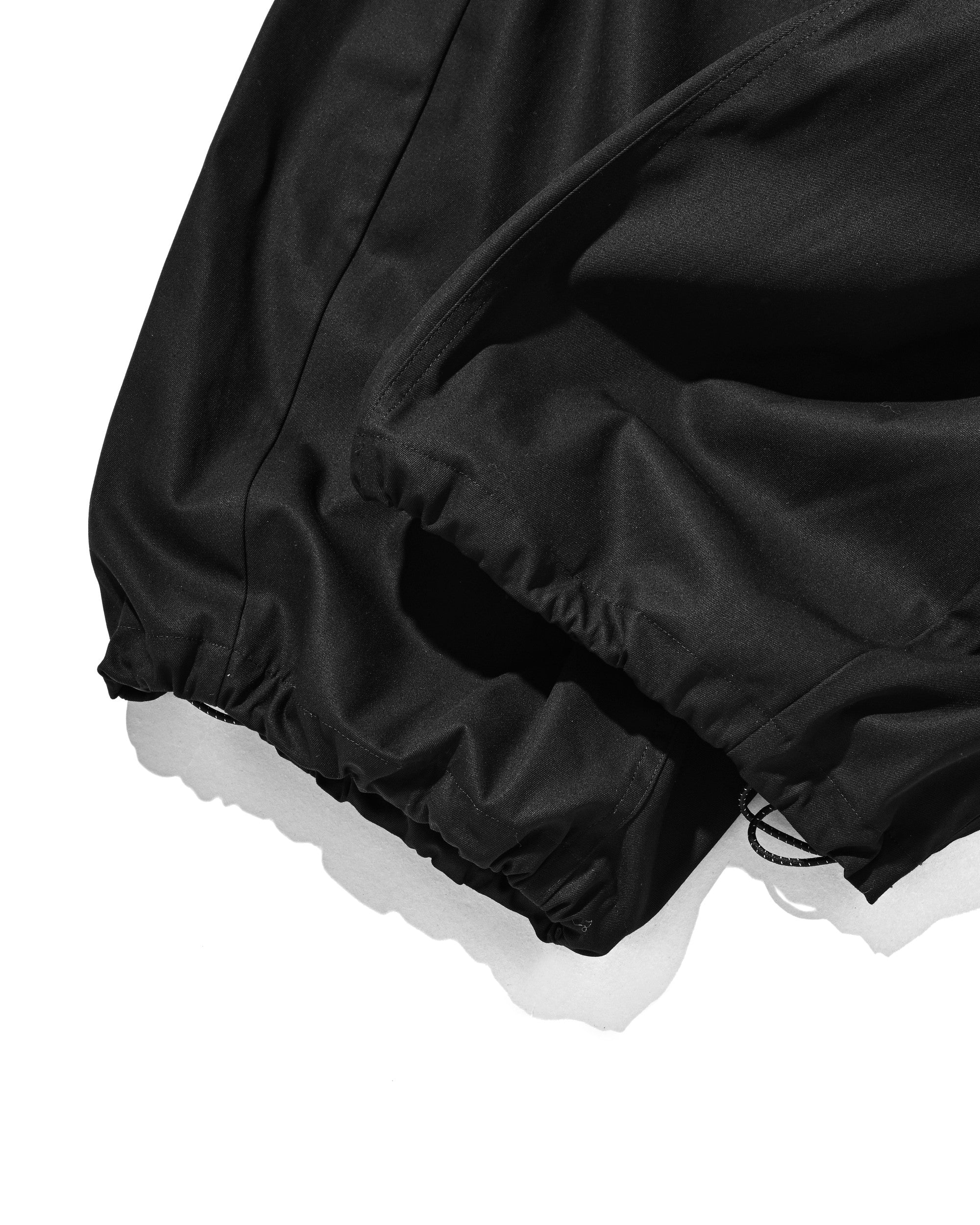 【7.11 SAT 20:00- IN STOCK】T/C GABARDINE CITY WIDE PANTS (BLACK)