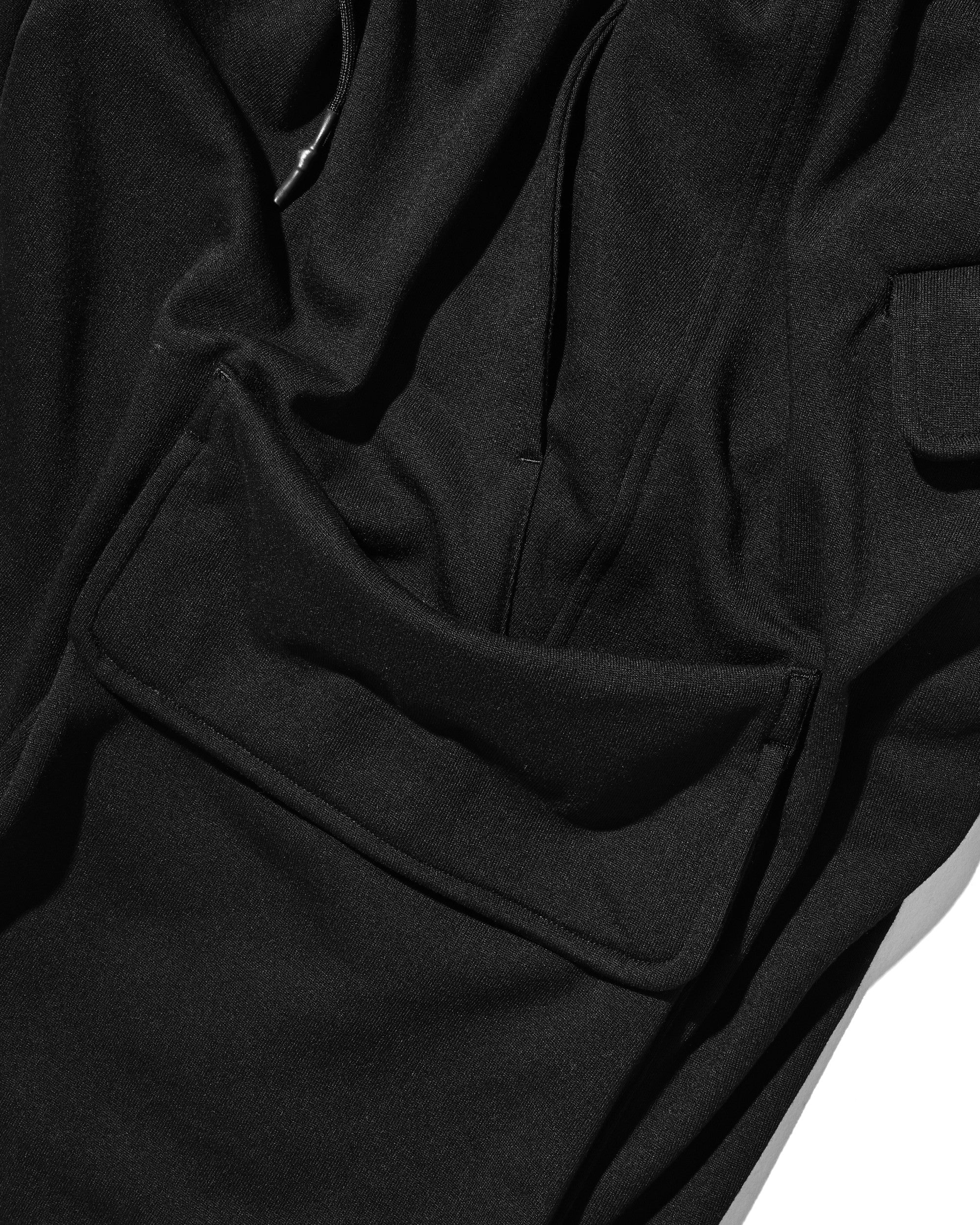 【7.15 WED 20:00- IN STOCK】CITY MILITARY SWEAT HALF PANTS 001 (BLACK)
