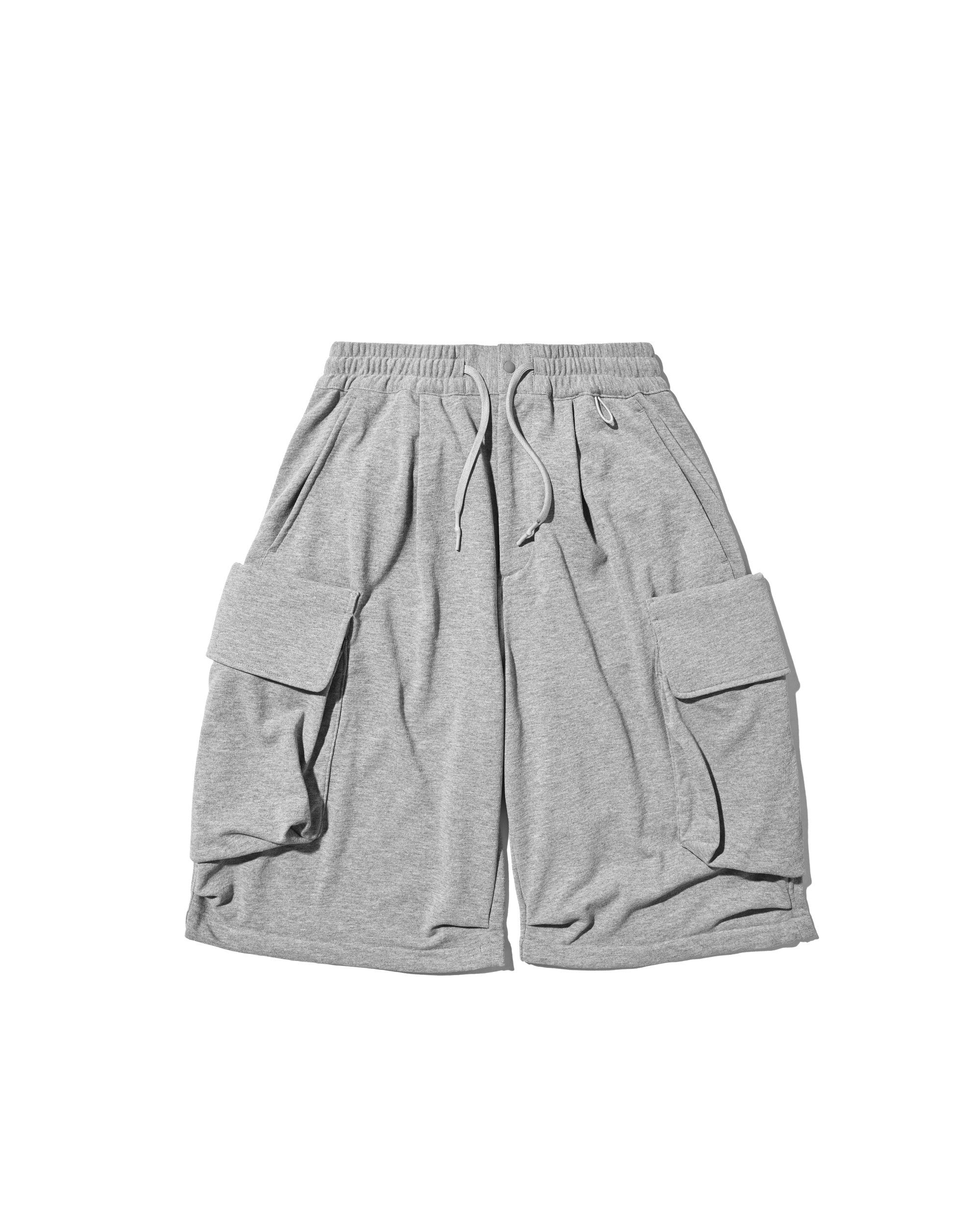 【7.15 WED 20:00- IN STOCK】CITY MILITARY SWEAT HALF PANTS 001 (GRAY)