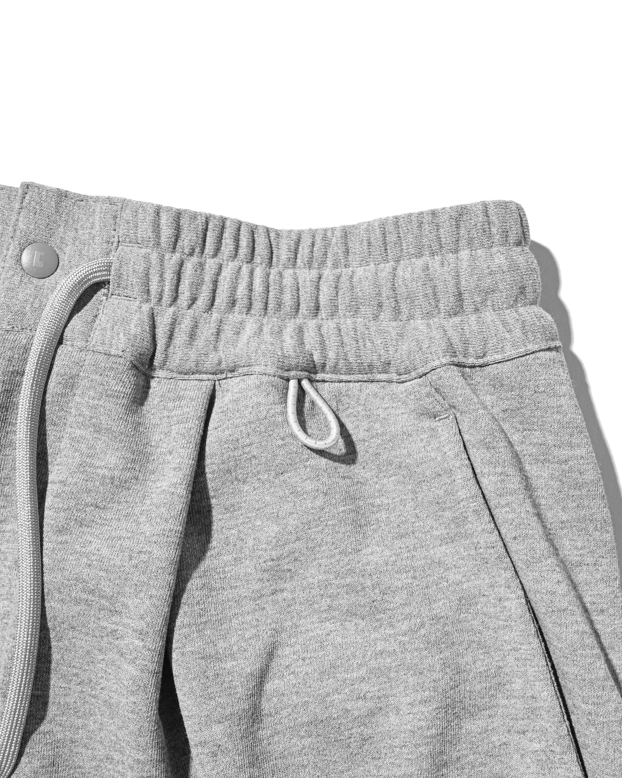 【7.15 WED 20:00- IN STOCK】CITY MILITARY SWEAT HALF PANTS 001 (GRAY)