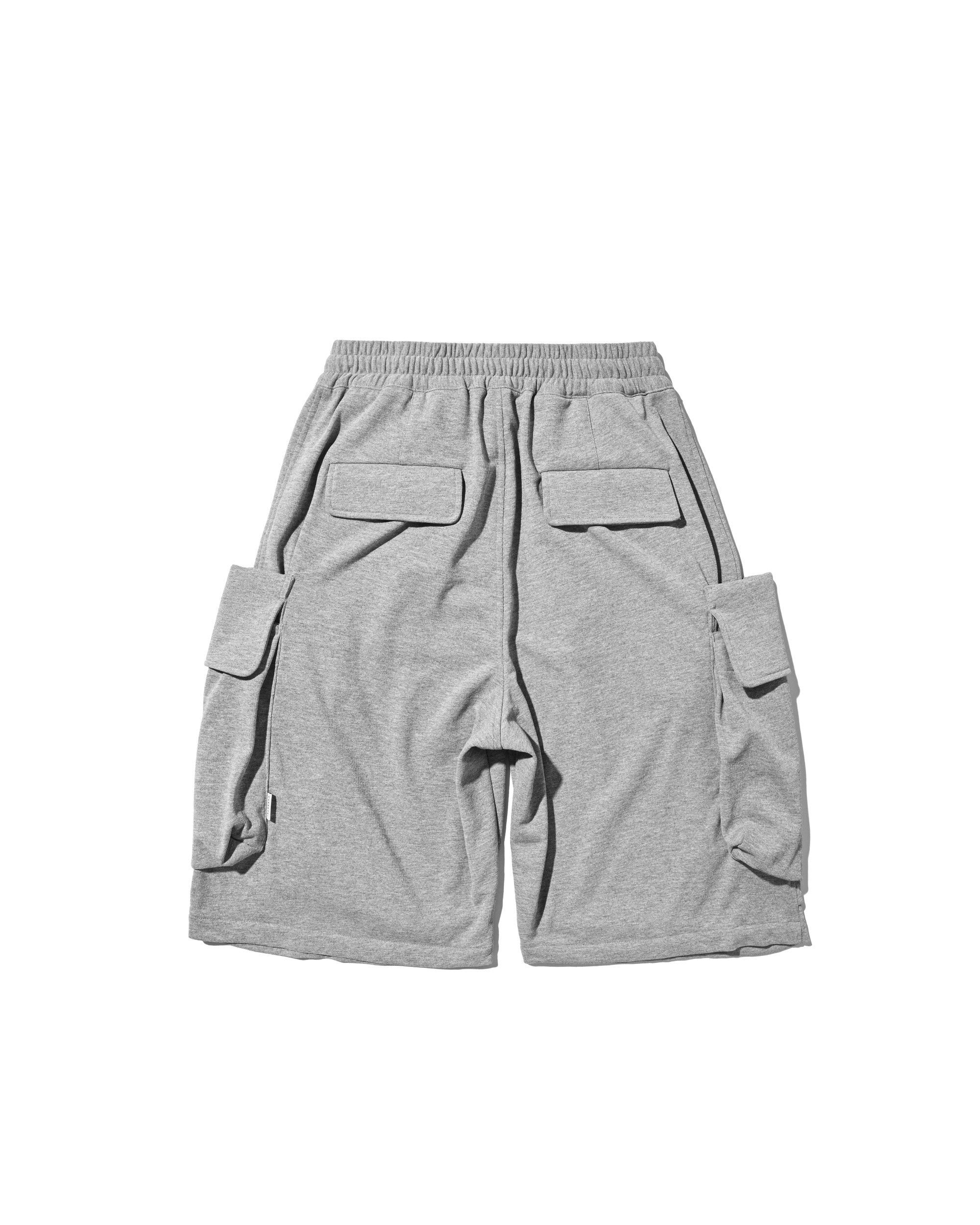 【7.15 WED 20:00- IN STOCK】CITY MILITARY SWEAT HALF PANTS 001 (GRAY)