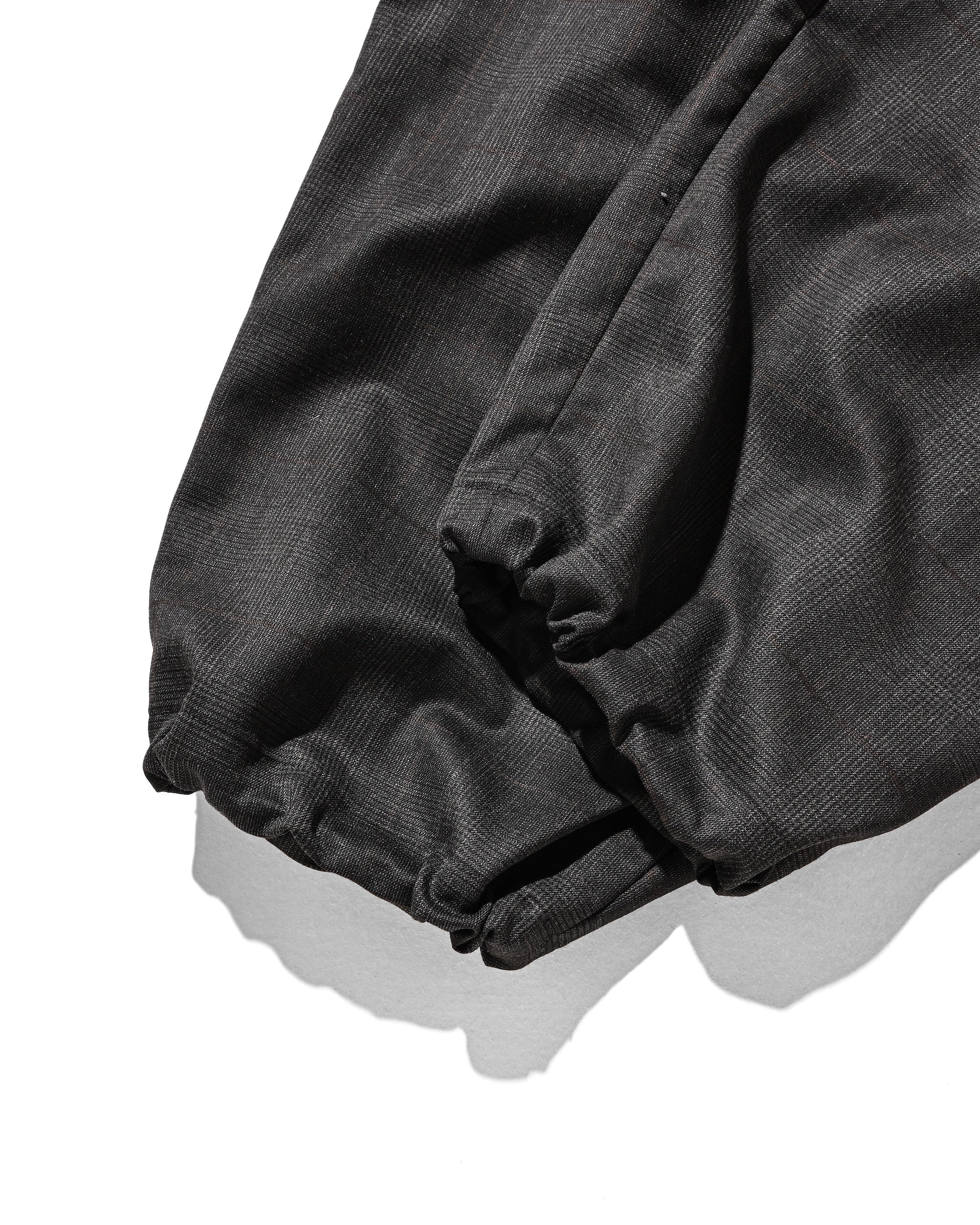 【1.28 WED 20:00- IN STOCK】WOOL GLEN PLAID CITY UNIFORM WIDE TAPERED PANTS