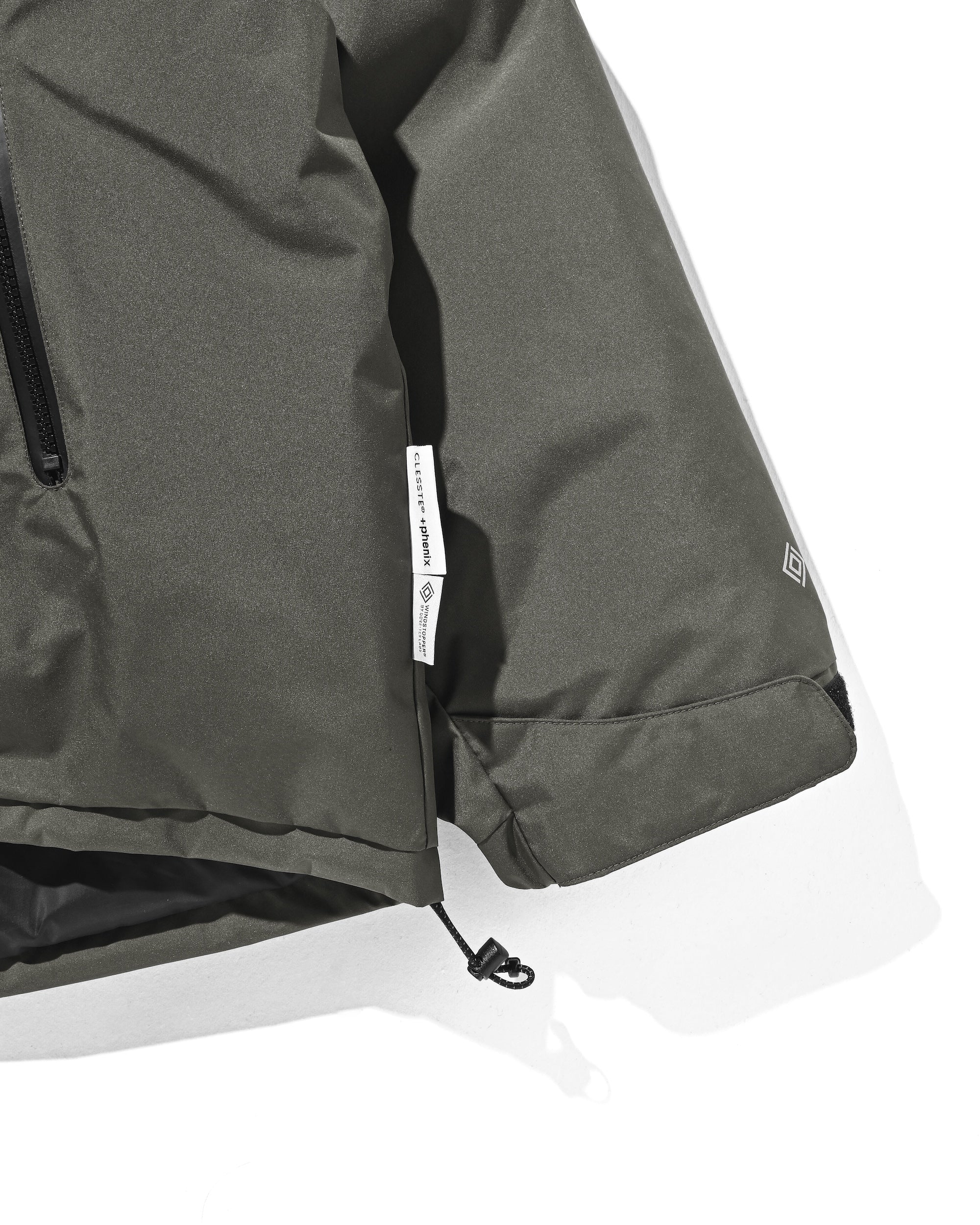 +phenix WINDSTOPPER® by GORE-TEX LABS CITY HAPPY JACKET (ASPHALT GRAY)