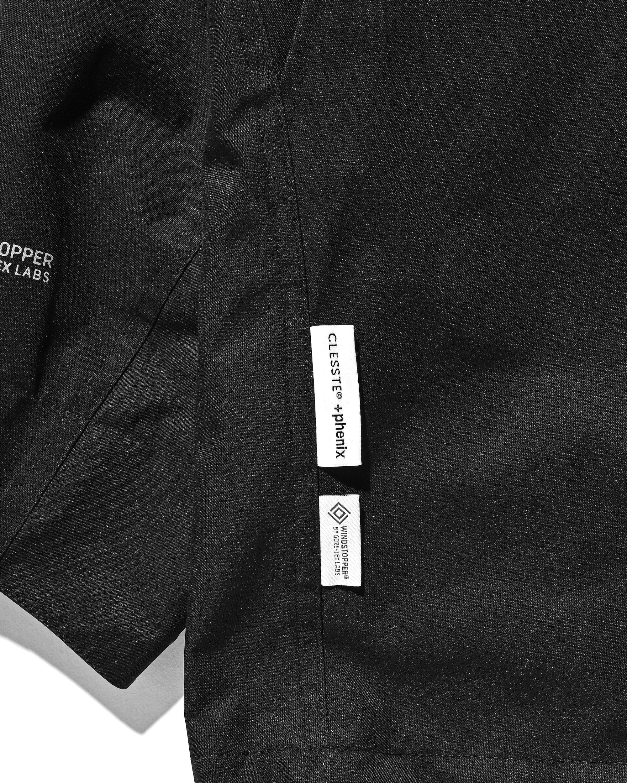 +phenix WINDSTOPPER® BY GORE-TEX LABS CITY STORAGE COVERALL JACKET (BLACK)