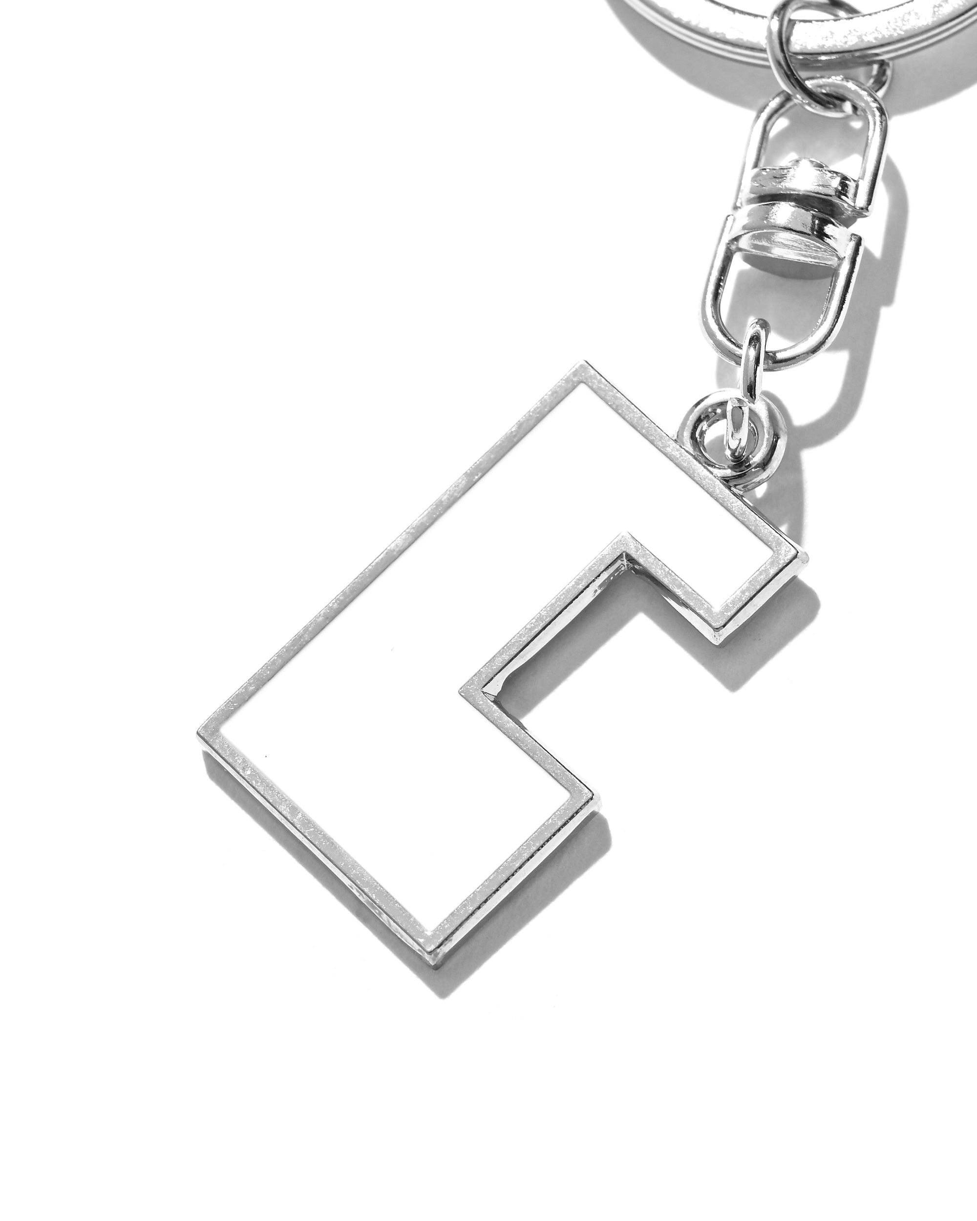 【10.15 WED 20:00- IN STOCK】LOGO KEY HOLDER 001 (SILVER)