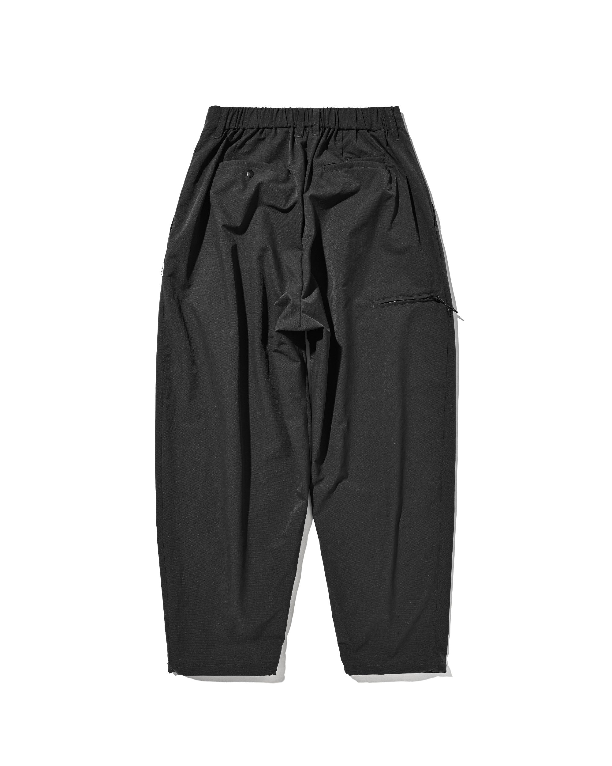 【8.22 SAT 20:00- IN STOCK】“C”COOLDOTS® MINI RIPSTOP CITY UNIFORM WIDE TAPERED PANTS (CHARCOAL×WHITE)