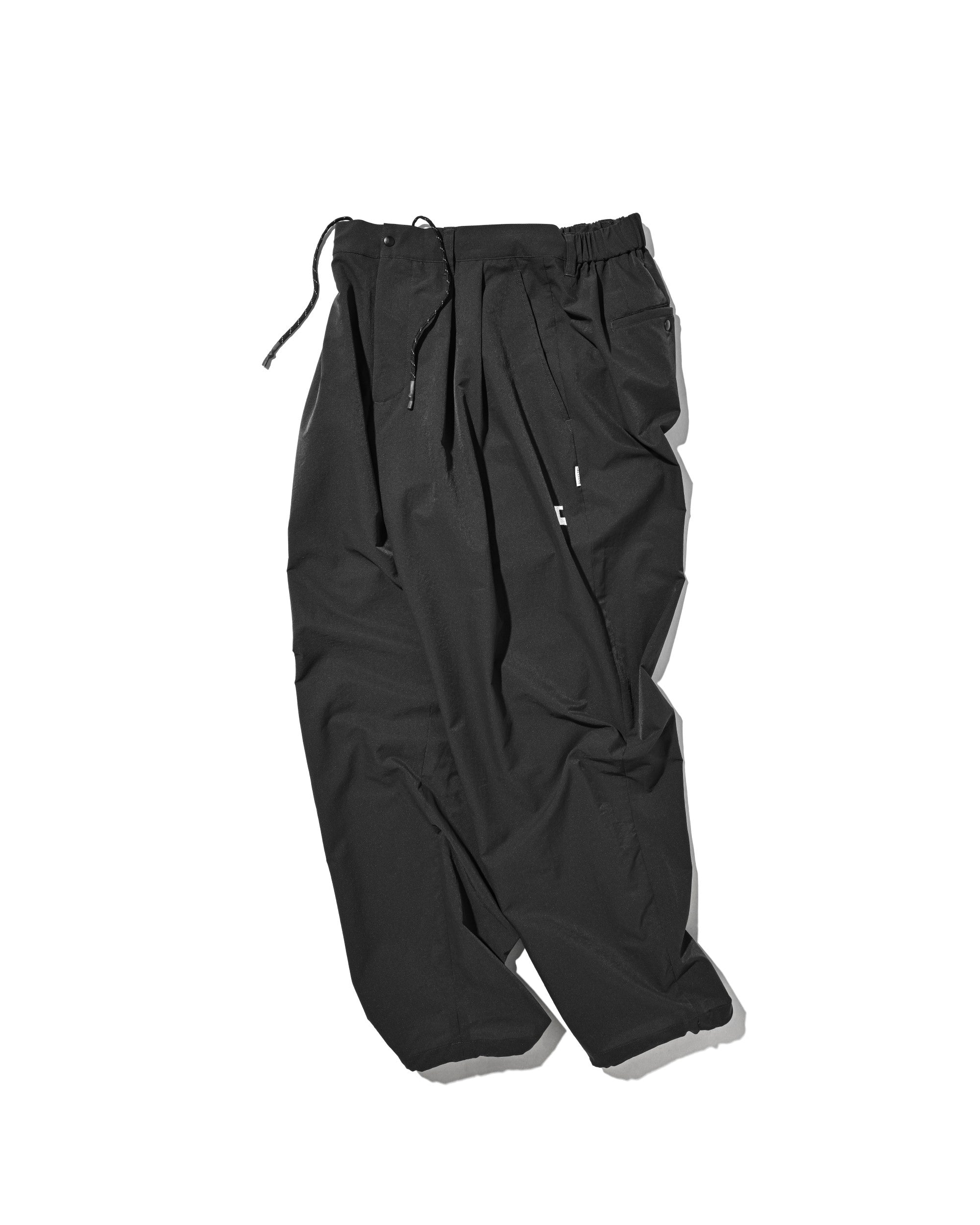 【8.22 SAT 20:00- IN STOCK】“C”COOLDOTS® MINI RIPSTOP CITY UNIFORM WIDE TAPERED PANTS (CHARCOAL×WHITE)