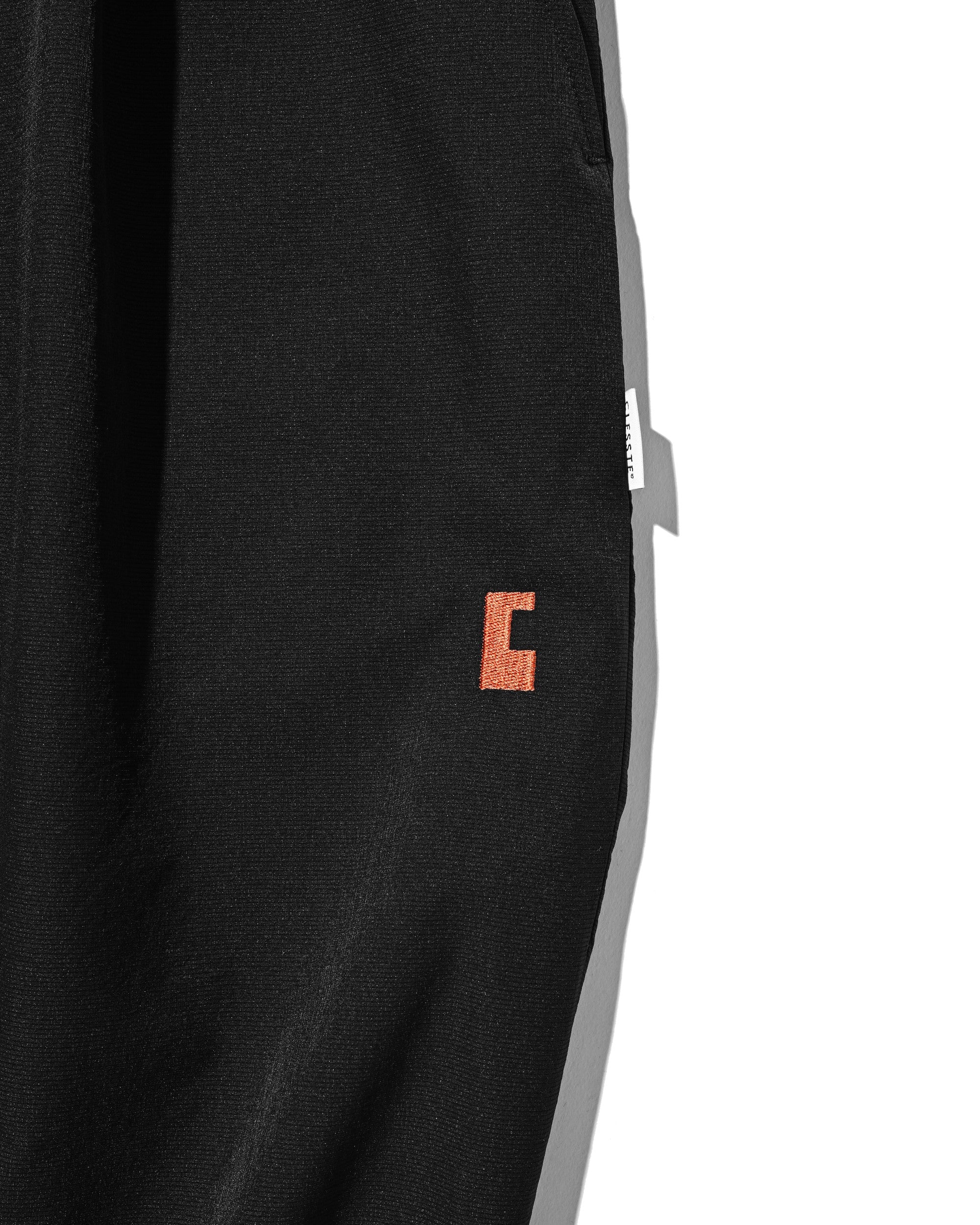 【8.22 SAT 20:00- IN STOCK】“C”COOLDOTS® MINI RIPSTOP CITY UNIFORM WIDE TAPERED PANTS (BLACK×ORANGE)