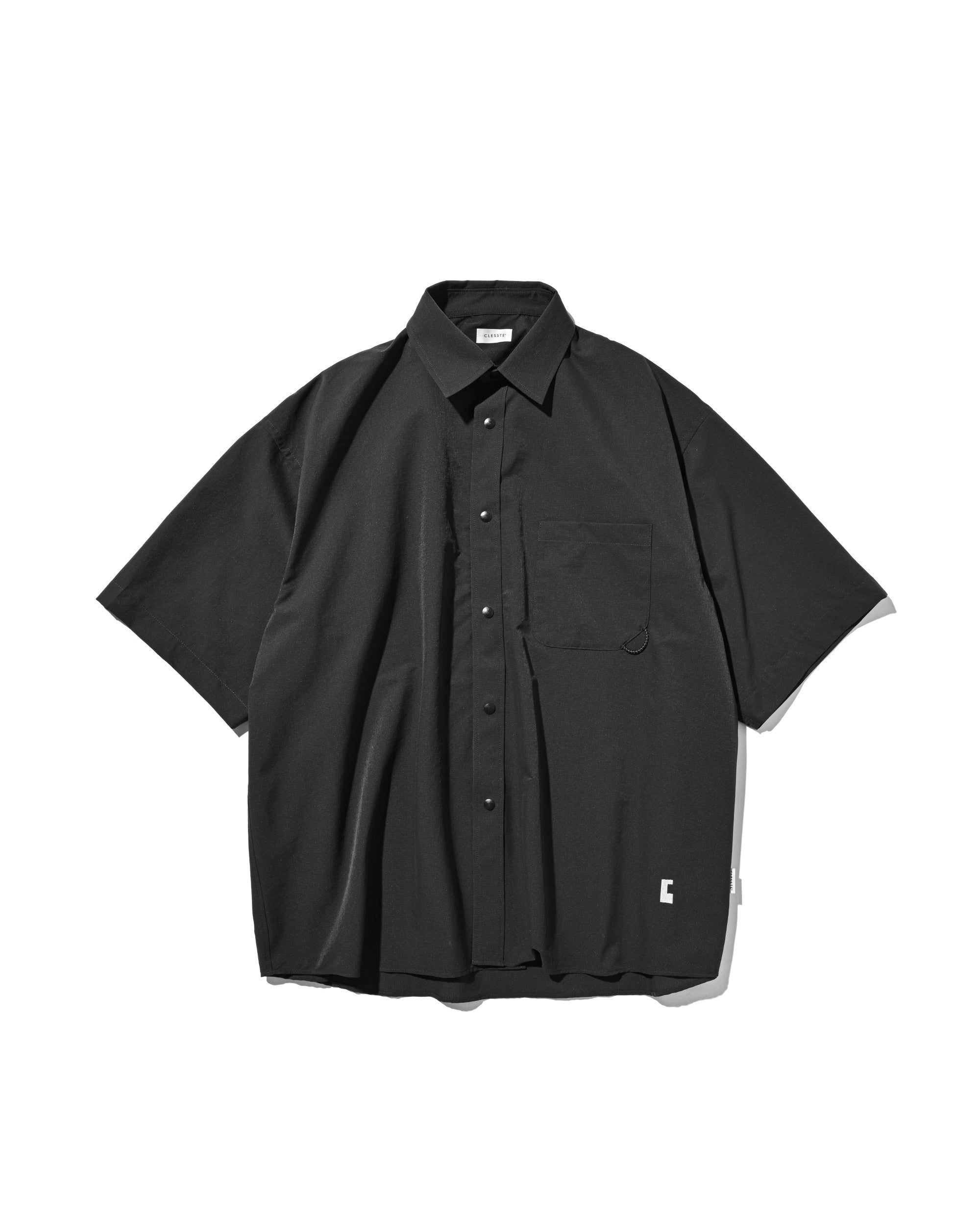 【8.22 SAT 20:00- IN STOCK】“C”COOLDOTS® MINI RIPSTOP CITY UNIFORM S/S SHIRT (CHARCOAL×WHITE)