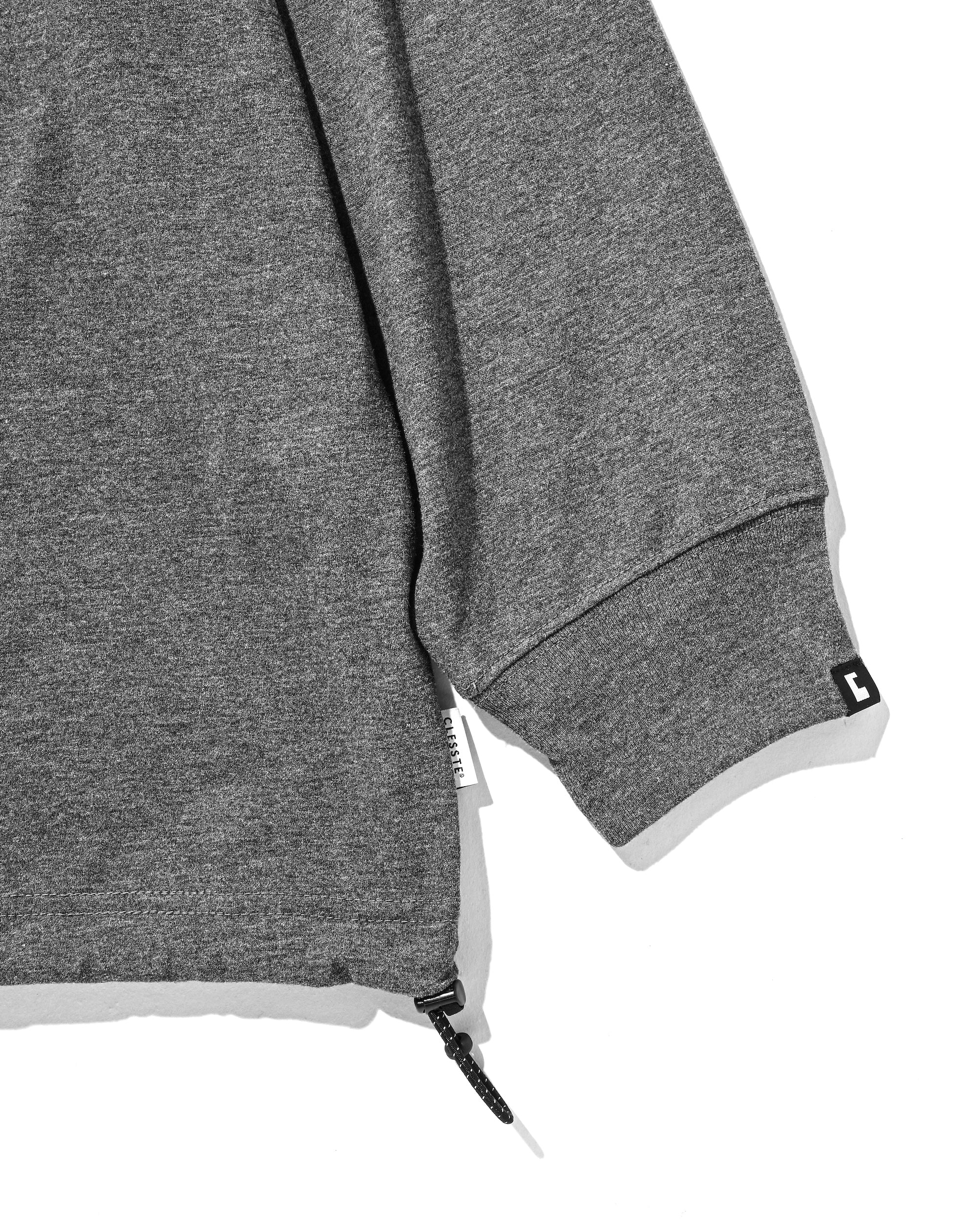【1.31 SAT 20:00- IN STOCK】MULTI POCKET L/S T-SHIRT (CHARCOAL)