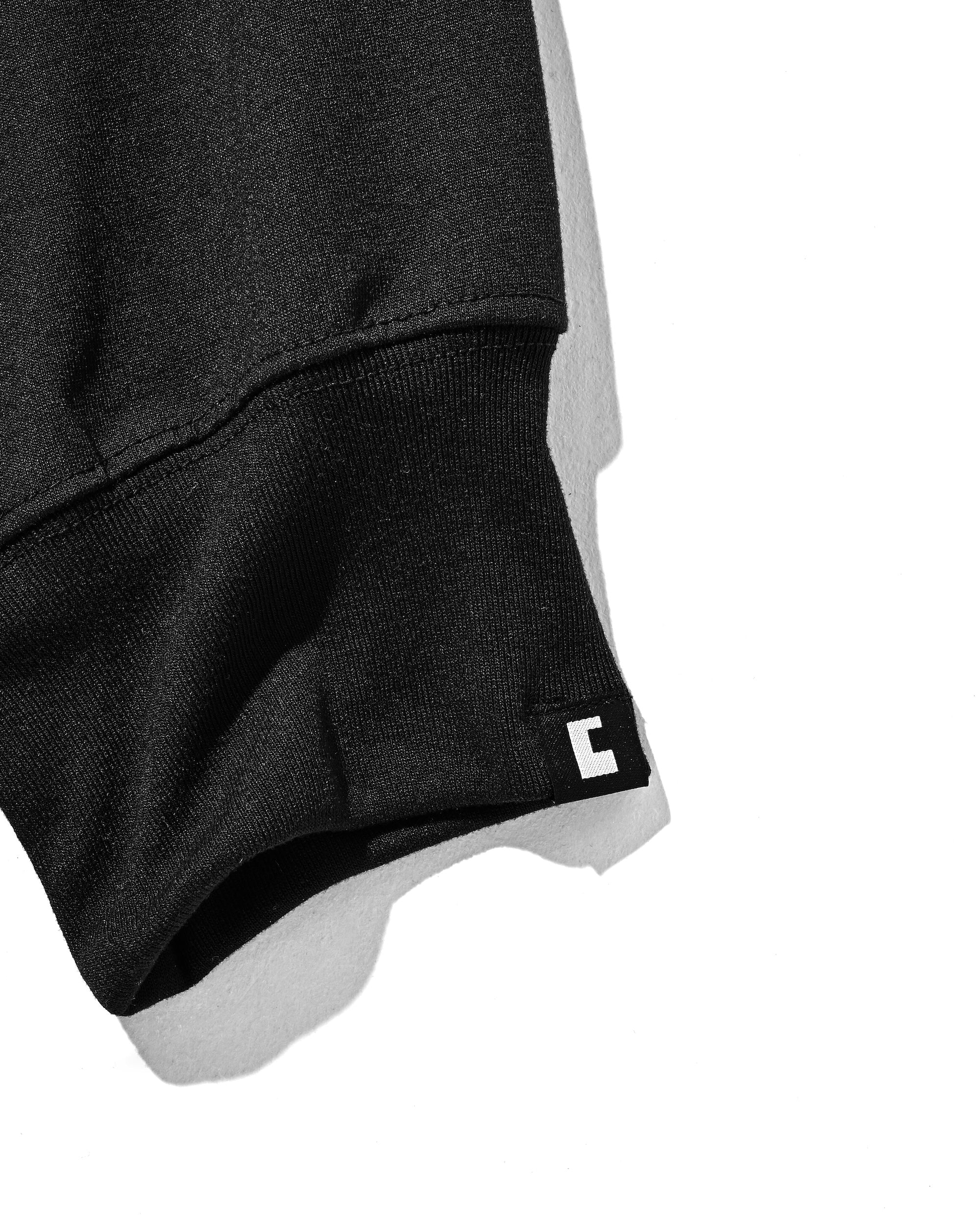 MULTI POCKET L/S T-SHIRT (BLACK)