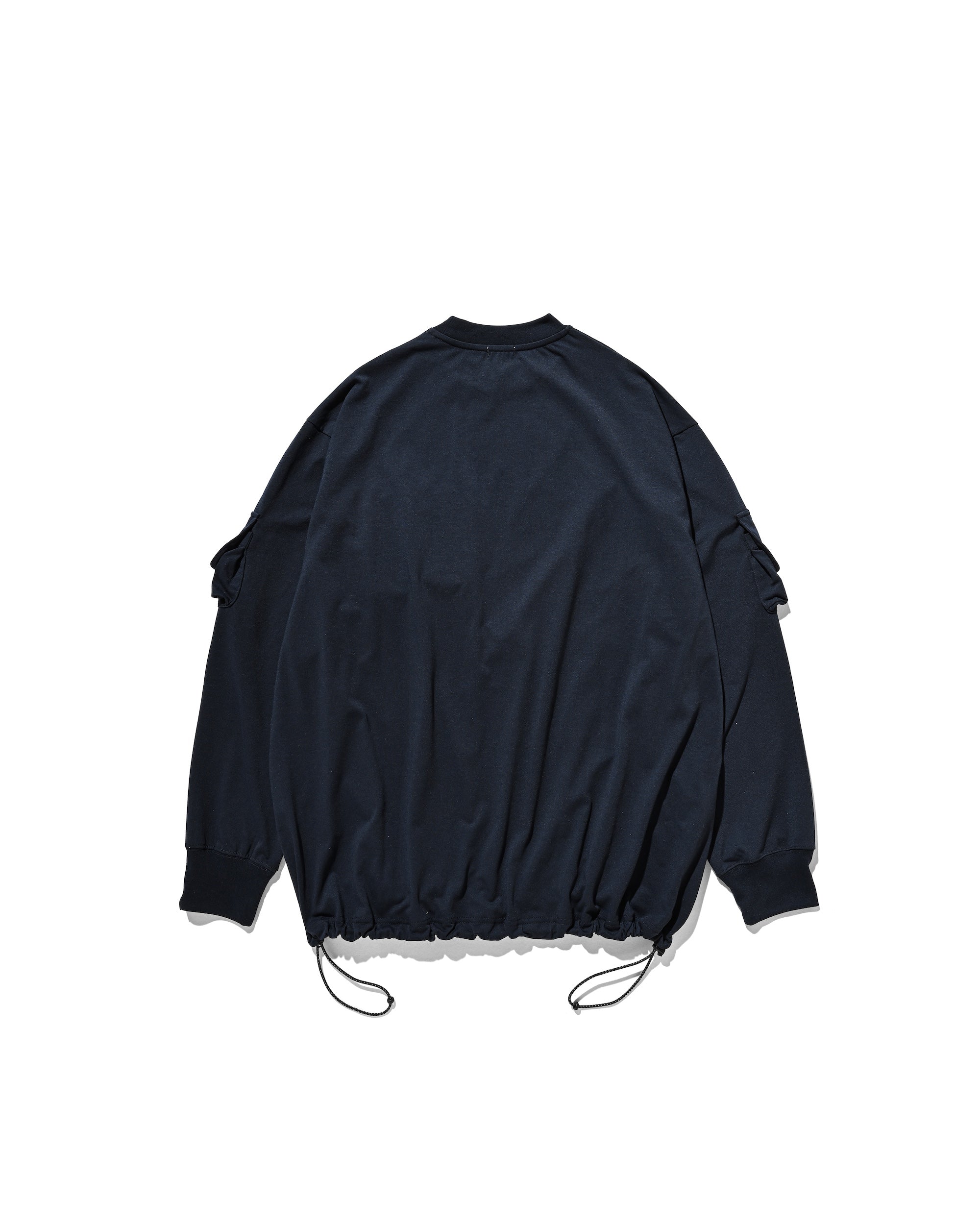 MULTI POCKET L/S T-SHIRT (NAVY)