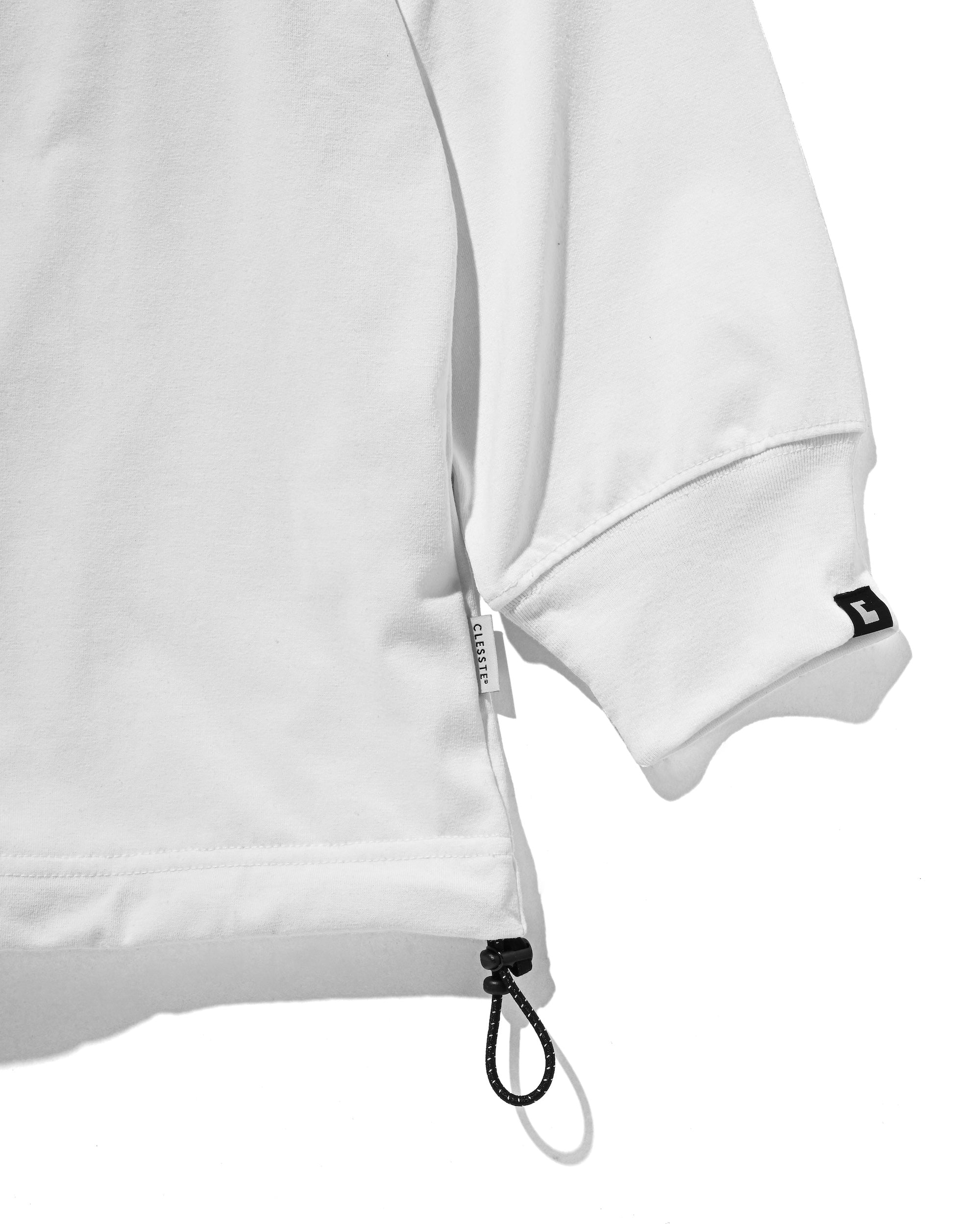 MULTI POCKET L/S T-SHIRT (WHITE)