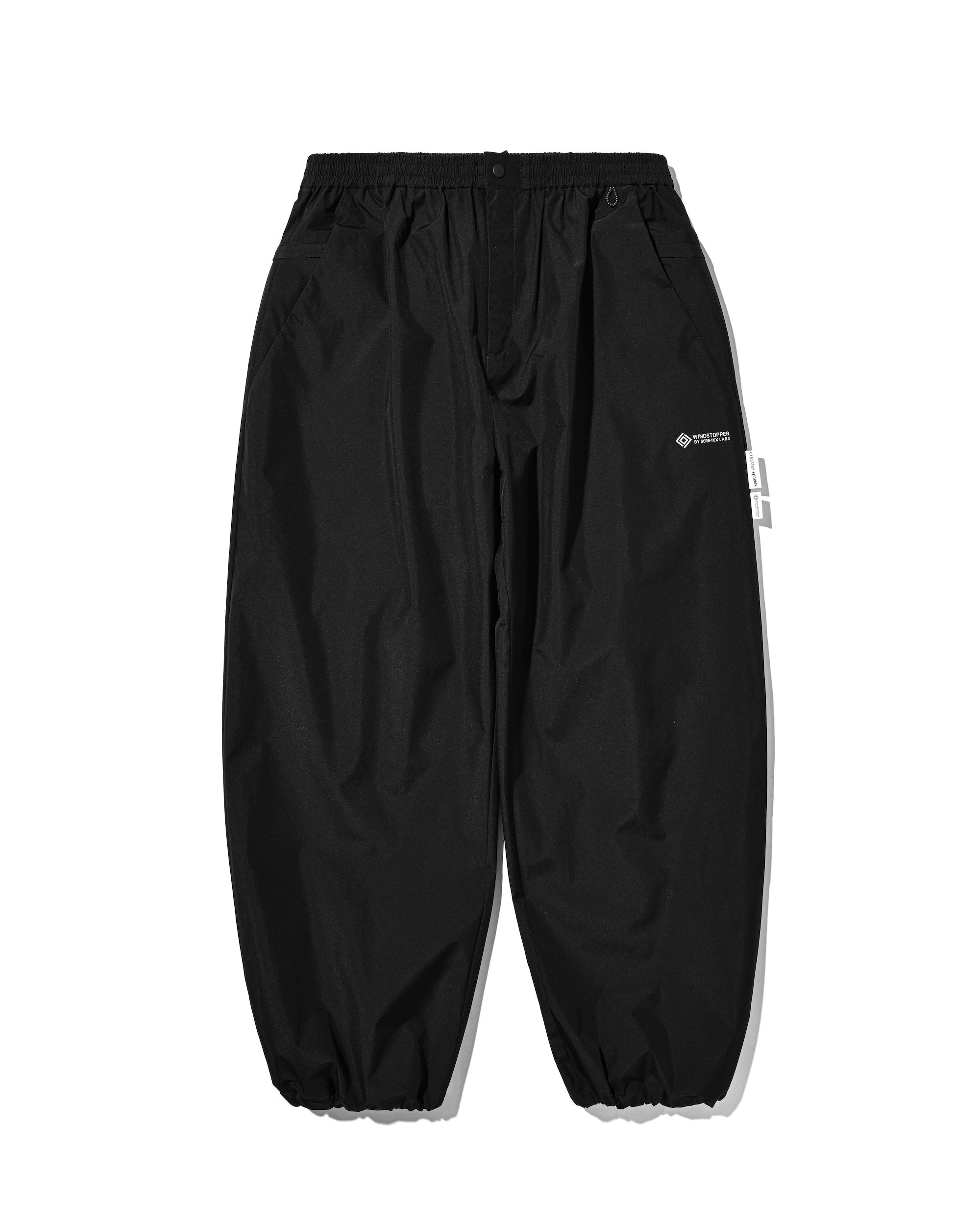 【8.8 SAT 20:00- IN STOCK】+phenix WINDSTOPPER® by GORE-TEX LABS CITY UNIFORM VENTILATION PANTS (BLACK×WHITE)