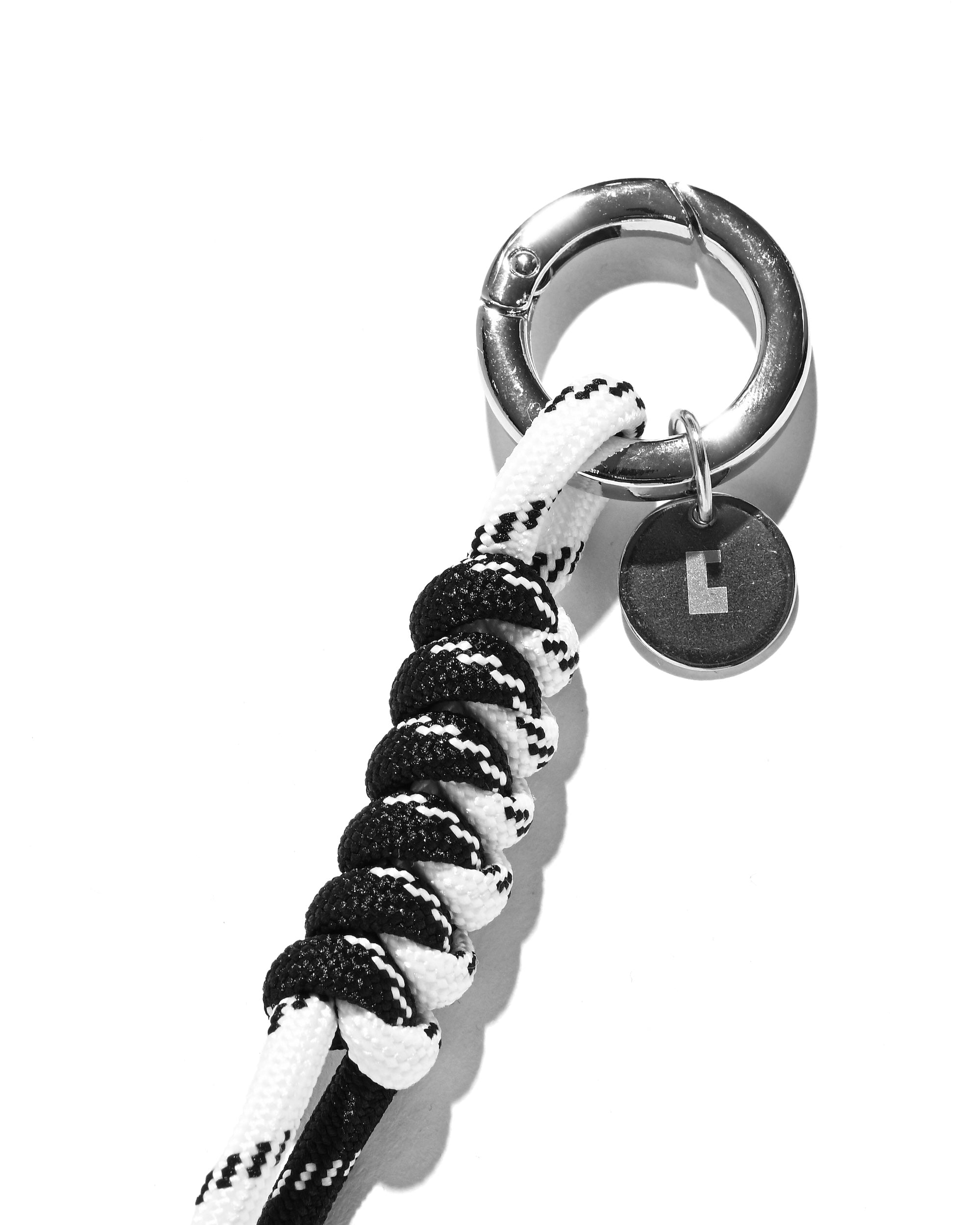 CORD CHARMS 002 (BLACK×WHITE)