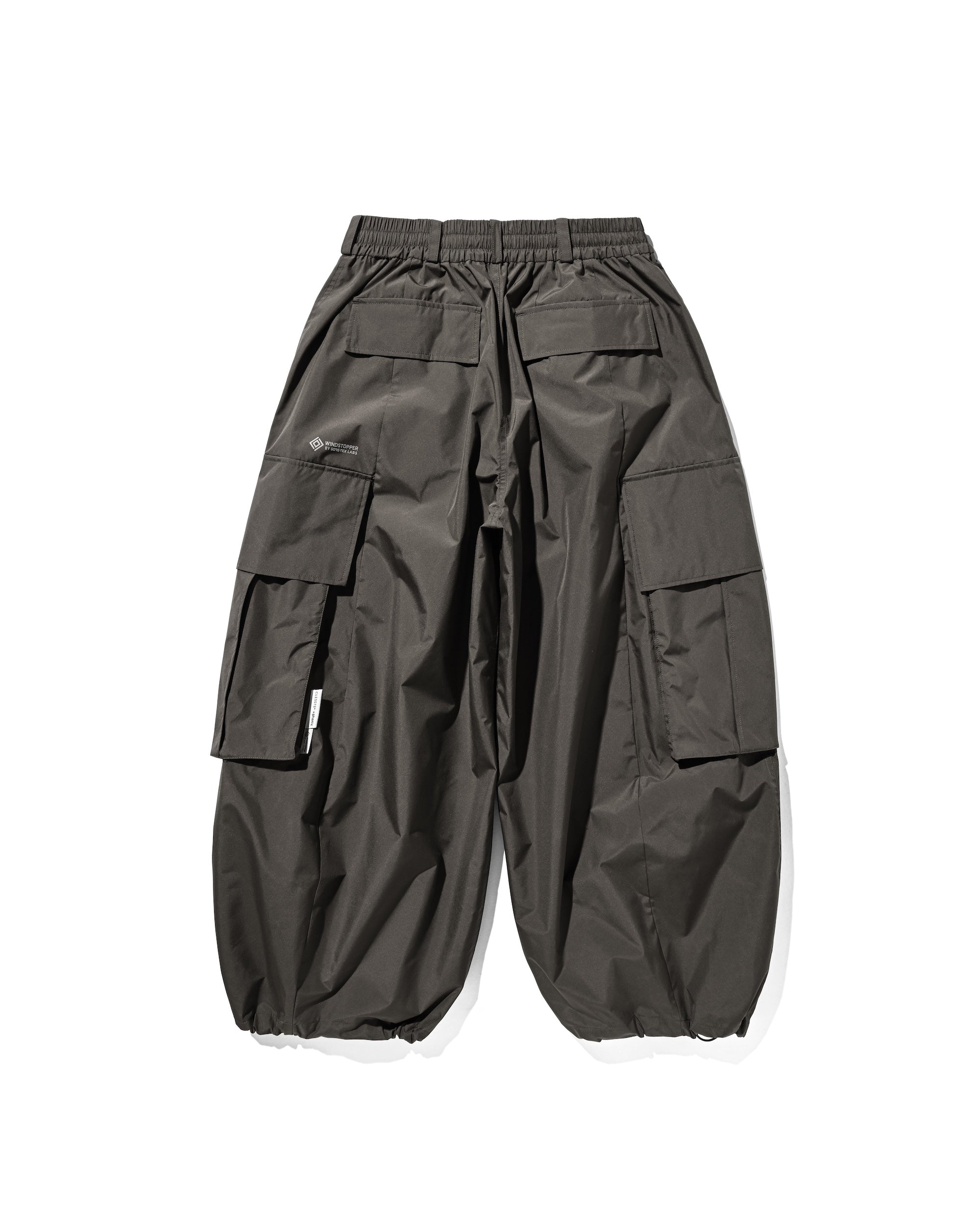【7.1 WED 20:00- IN STOCK】+phenix WINDSTOPPER® by GORE-TEX LABS CITY MEGA POCKET BALLOON CARGO PANTS (ASPHALT GRAY)