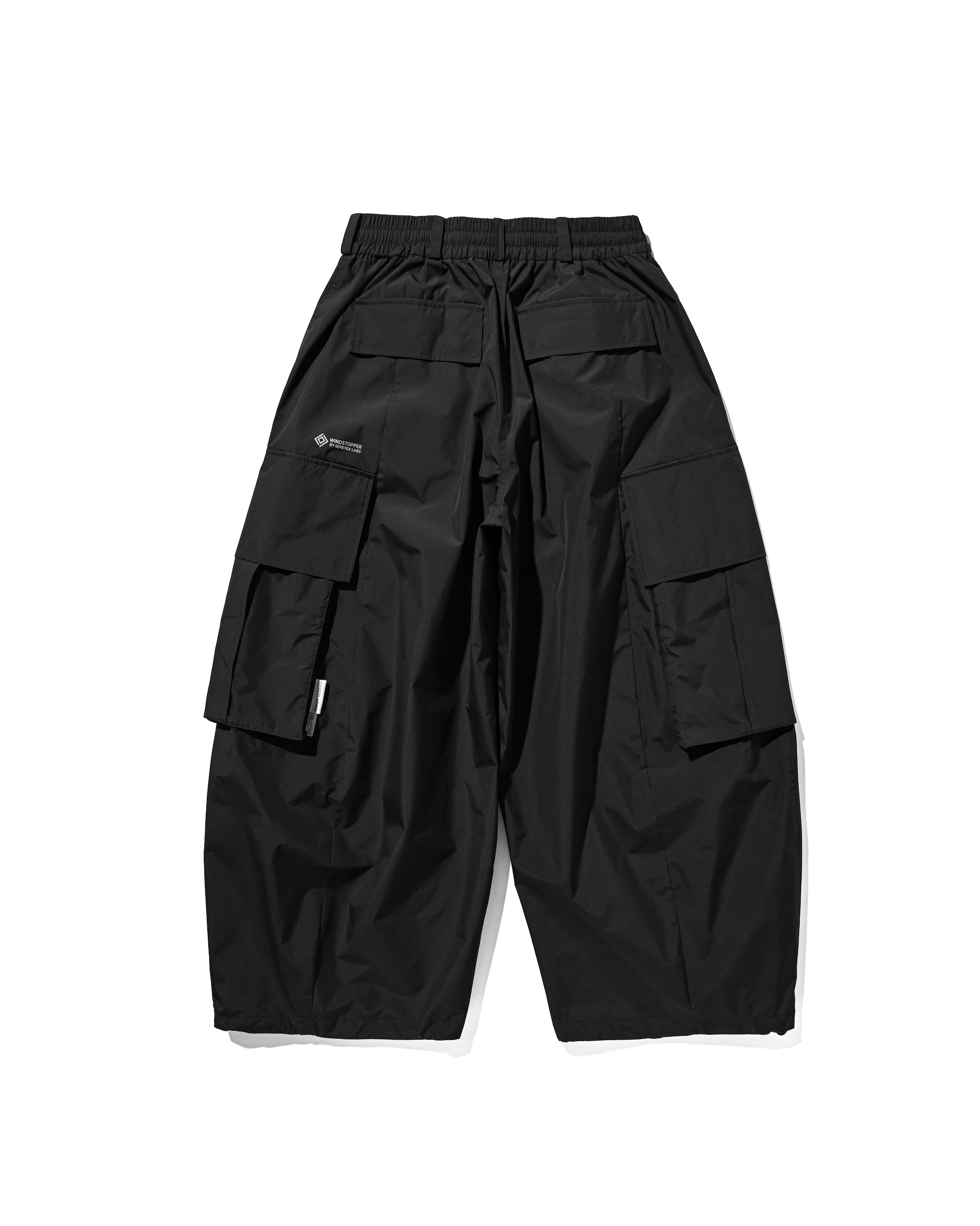 +phenix WINDSTOPPER® by GORE-TEX LABS CITY MEGA POCKET BALLOON CARGO PANTS (BLACK)