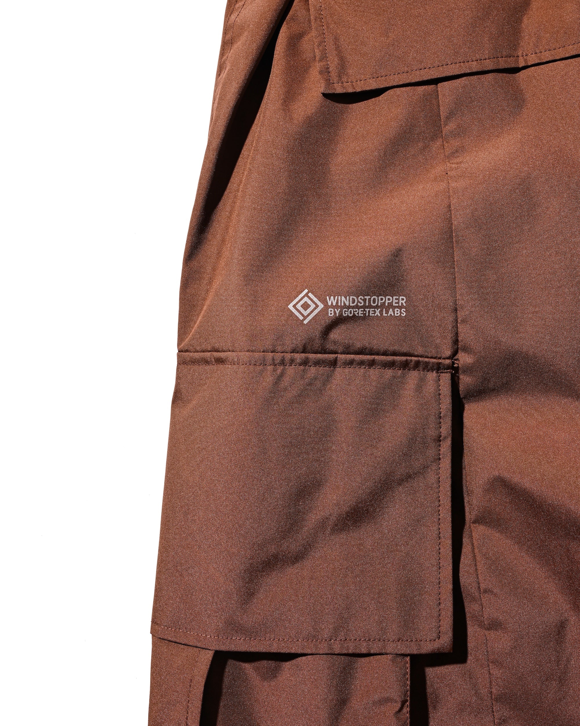 +phenix WINDSTOPPER® by GORE-TEX LABS CITY MEGA POCKET BALLOON CARGO PANTS (CHOCOLATE BROWN)