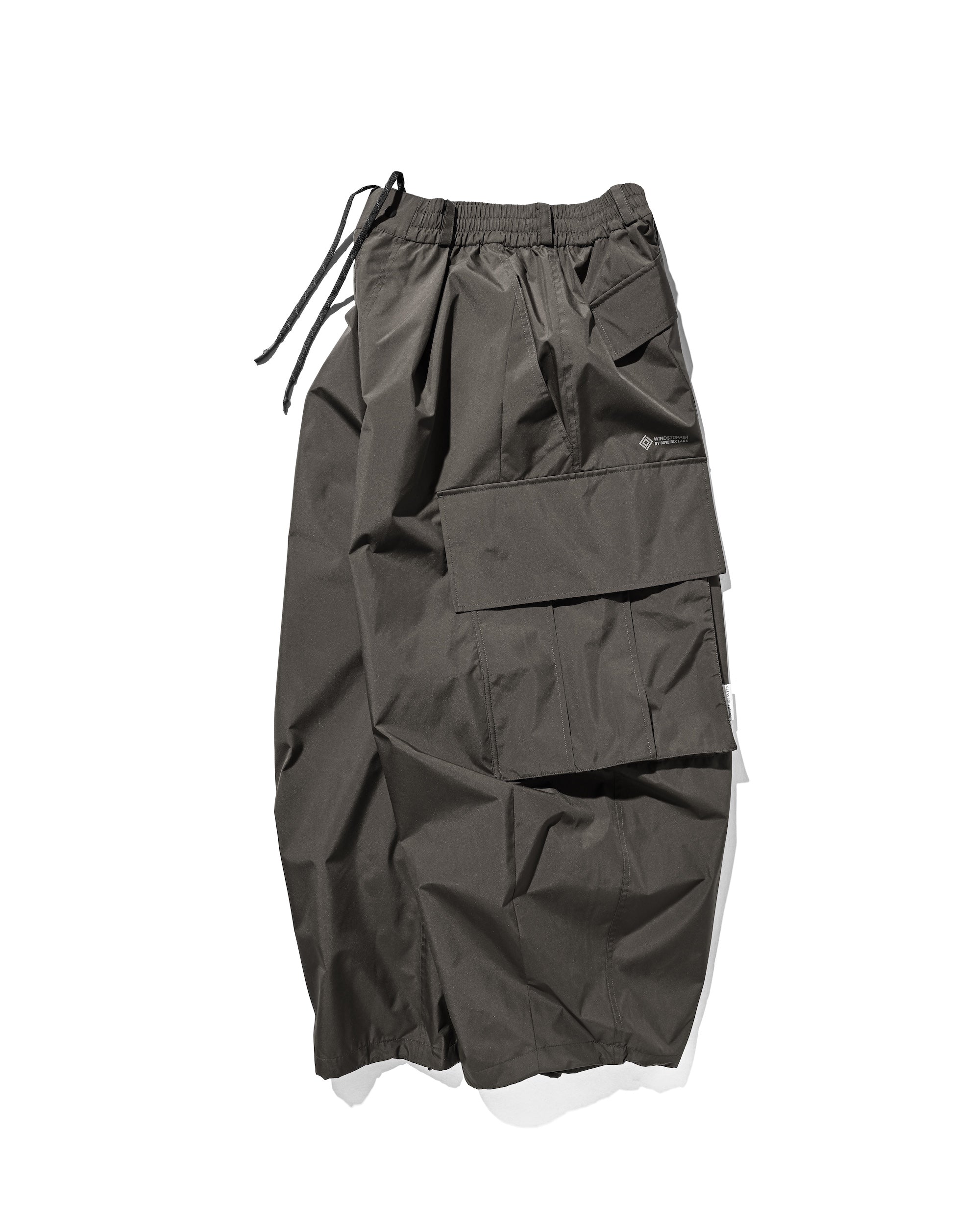 【7.1 WED 20:00- IN STOCK】+phenix WINDSTOPPER® by GORE-TEX LABS CITY MEGA POCKET BALLOON CARGO PANTS (ASPHALT GRAY)