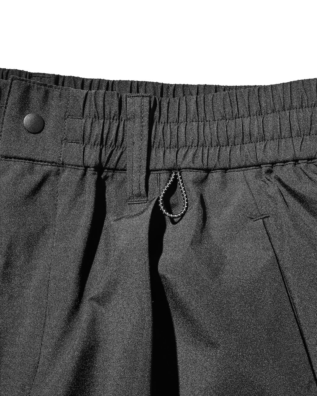 【9.2 WED 20:00- IN STOCK】+phenix WINDSTOPPER® by GORE-TEX LABS TWILL CITY BARREL LEG PANTS (BLACK×WHITE)