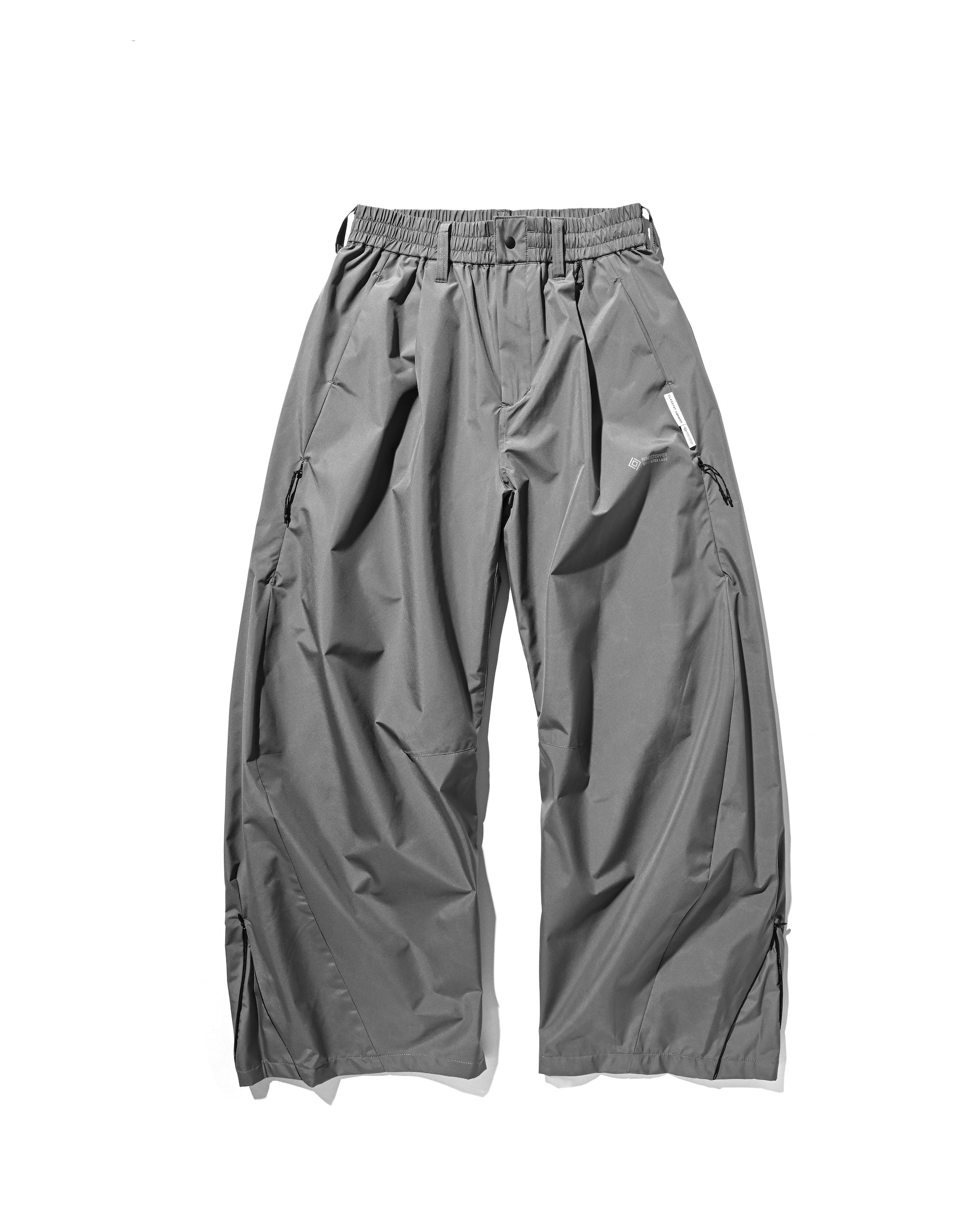 【1.31 SAT 20:00- IN STOCK】+phenix WINDSTOPPER® by GORE-TEX LABS CITY BARREL LEG PANTS (CHARCOAL GRAY)