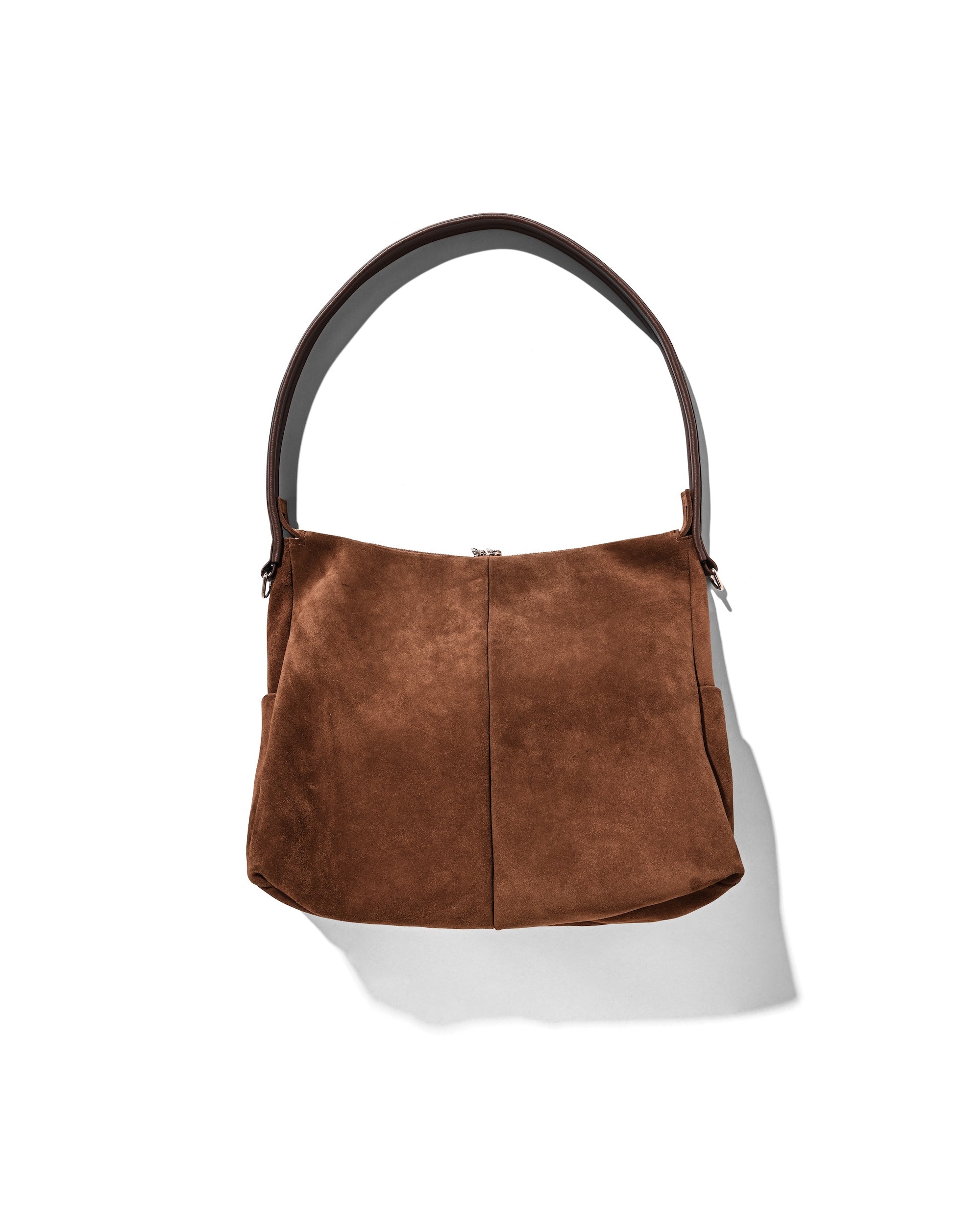 【1.7 WED 20:00- IN STOCK】SUEDE NOMAD BAG (BROWN)