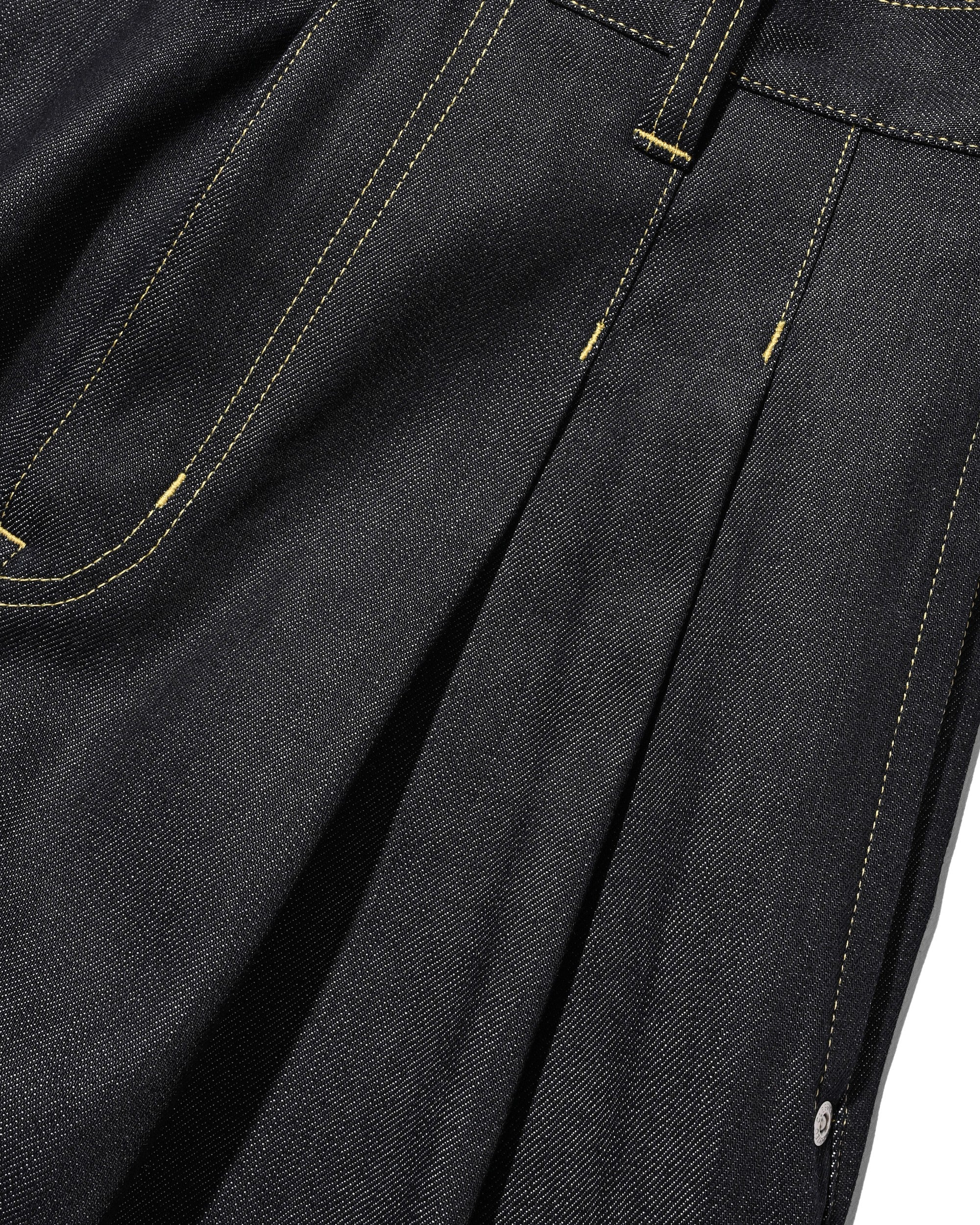 【8.19 WED 20:00- IN STOCK】RAW DENIM CITY WIDE STRAIGHT PANTS (RIGID INDIGO)