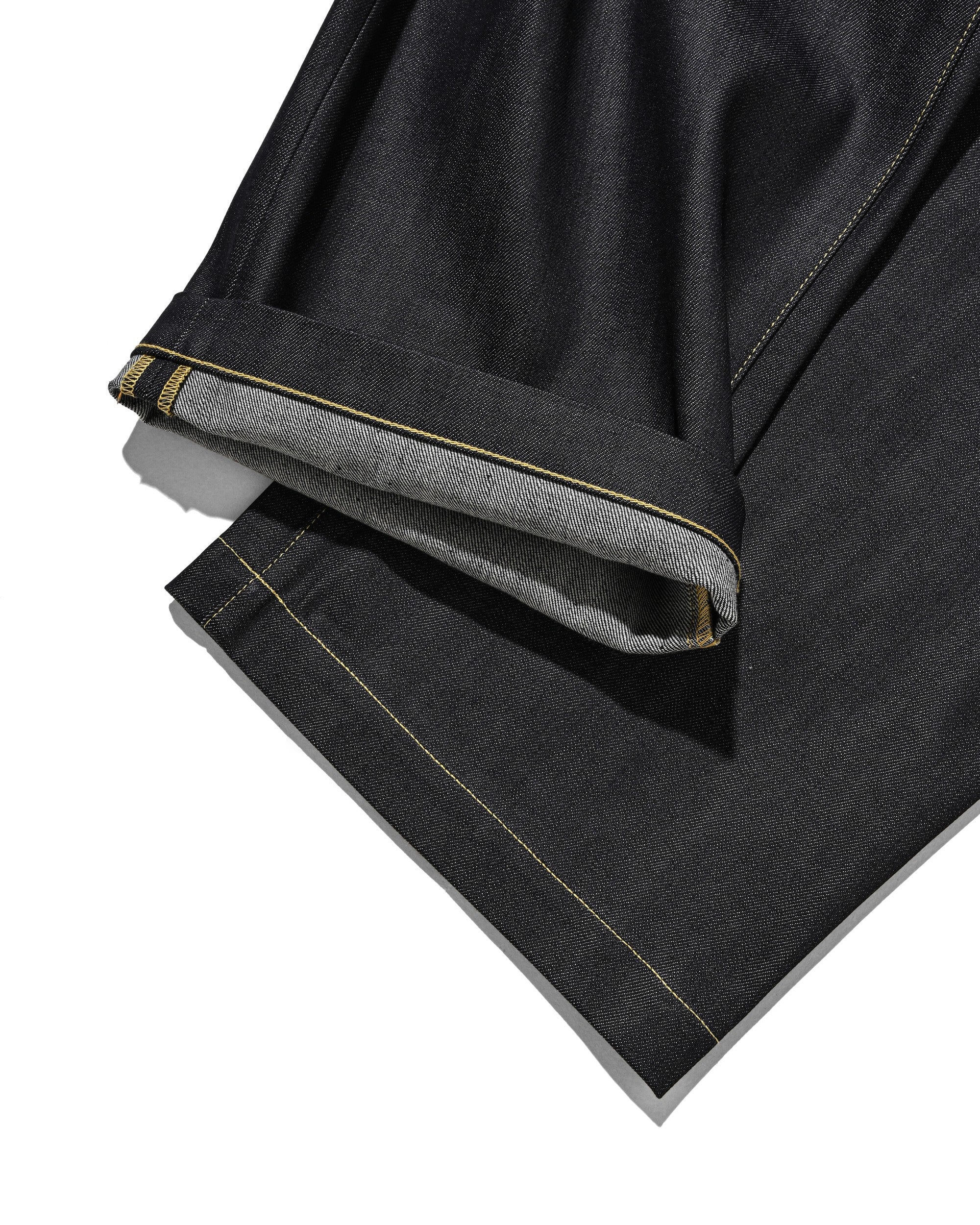 【8.19 WED 20:00- IN STOCK】RAW DENIM CITY WIDE STRAIGHT PANTS (RIGID INDIGO)