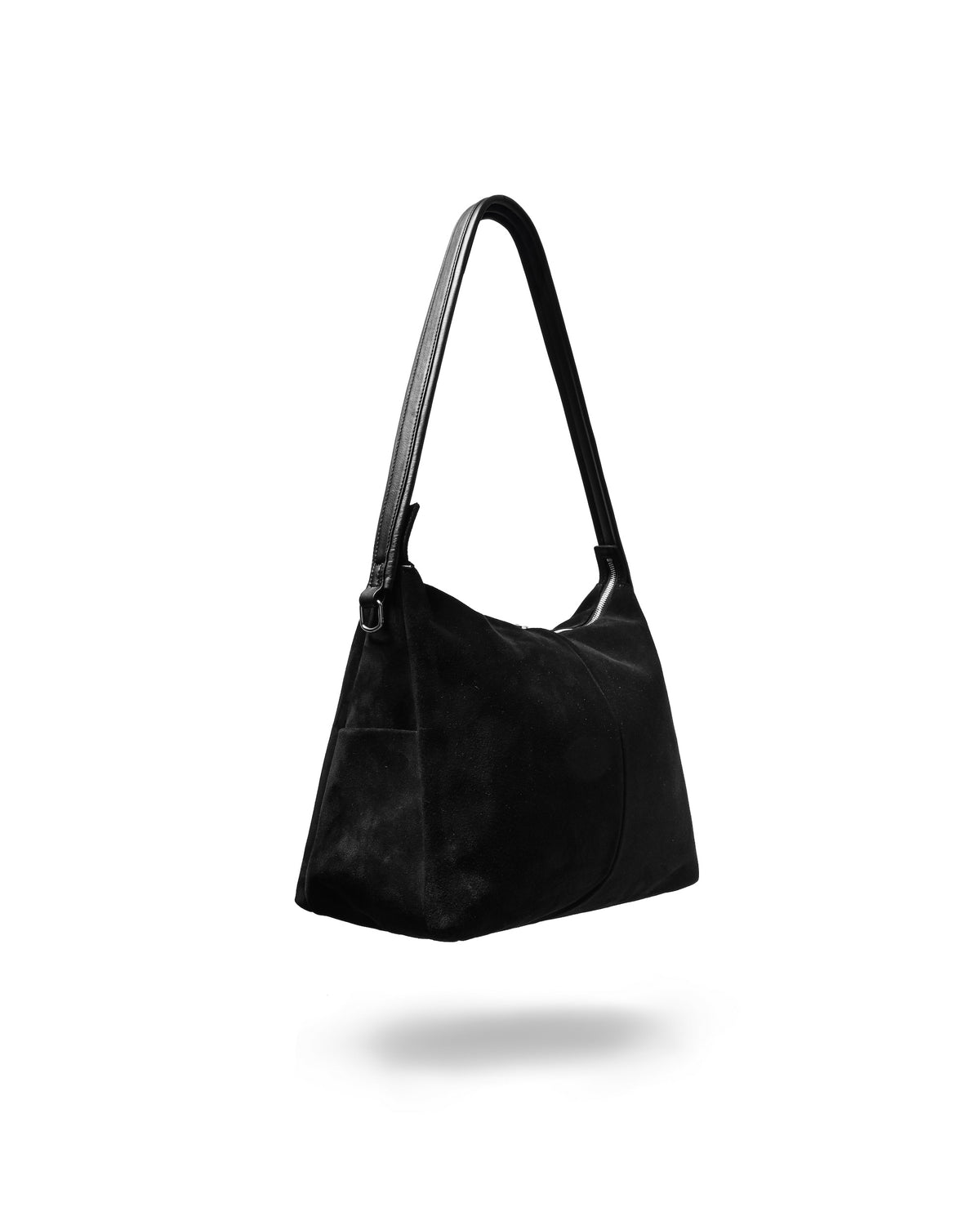 SUEDE NOMAD BAG (BLACK)