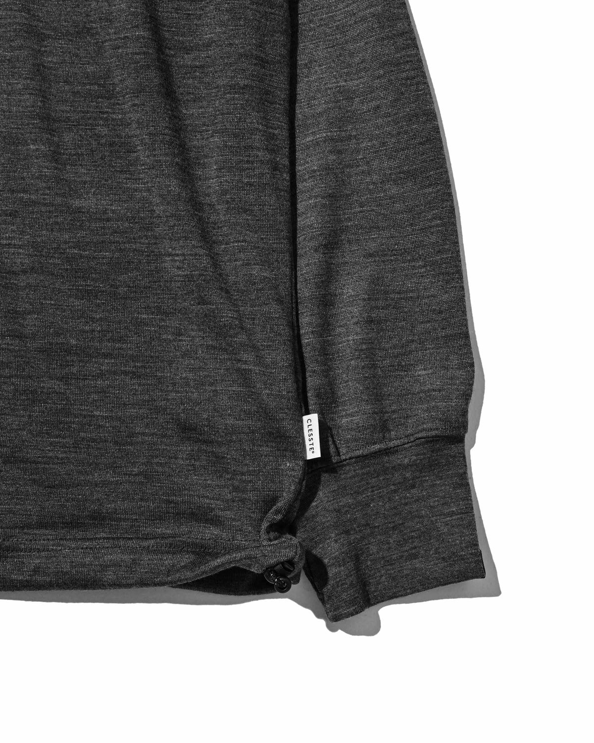 【9.16 WED 20:00- IN STOCK】MERINO WOOL L/S TURTLENECK TEE (GRAY)