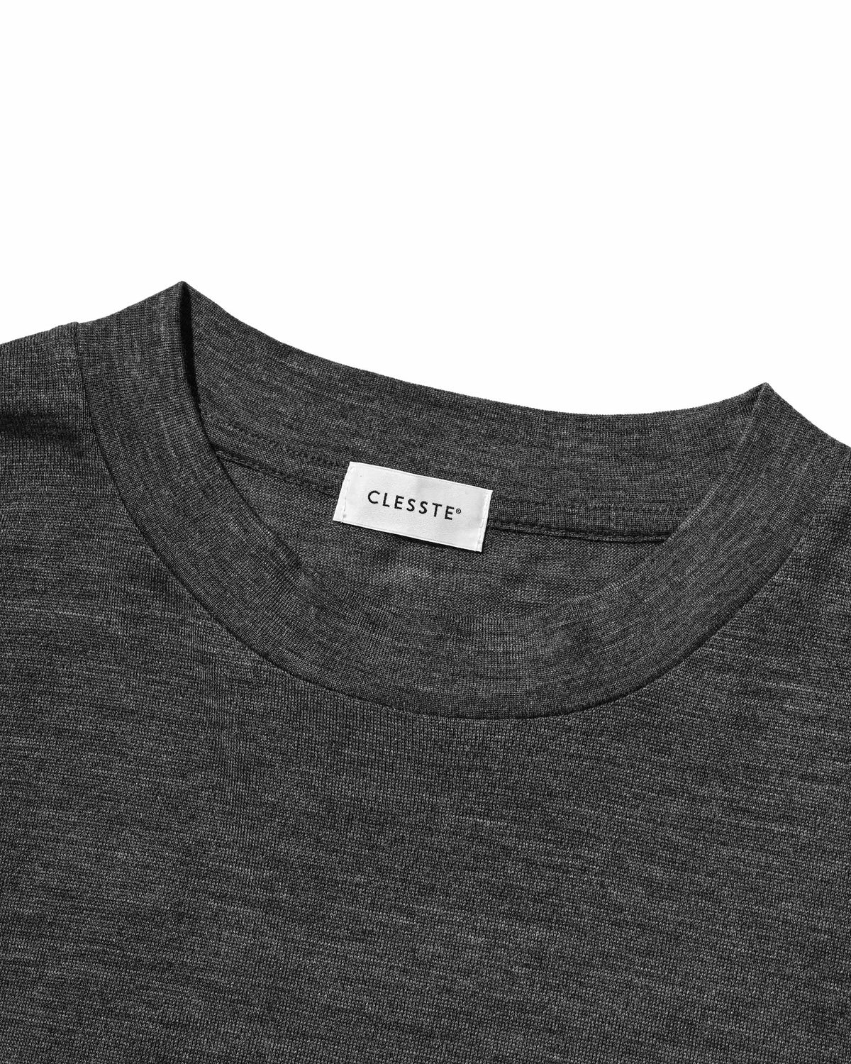 【9.16 WED 20:00- IN STOCK】MERINO WOOL L/S TEE (GRAY)