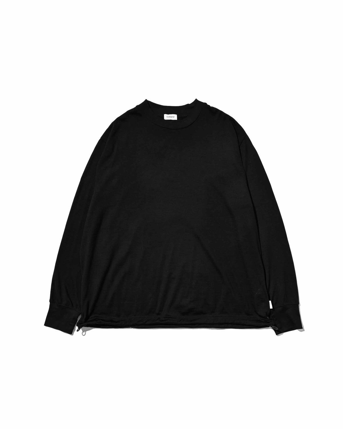 【9.16 WED 20:00- IN STOCK】MERINO WOOL L/S TEE (BLACK)