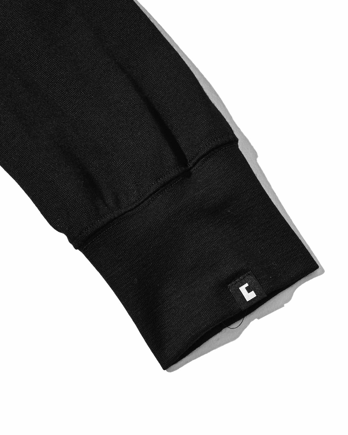【9.16 WED 20:00- IN STOCK】MERINO WOOL L/S TEE (BLACK)