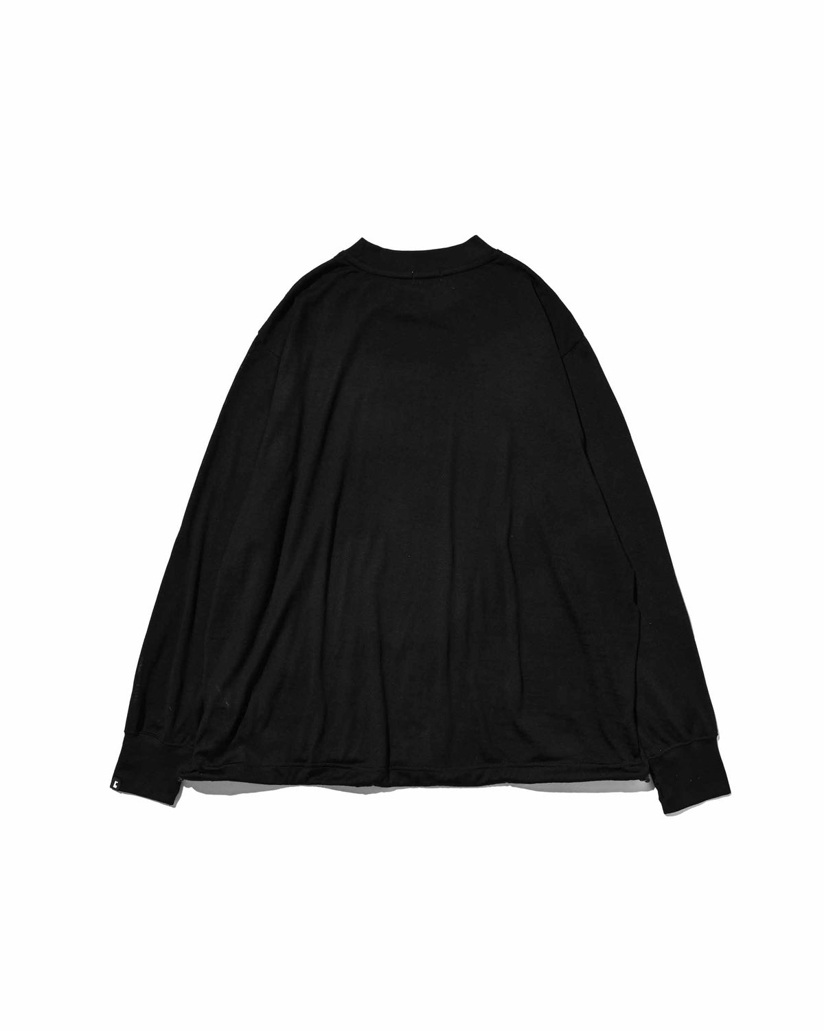【9.16 WED 20:00- IN STOCK】MERINO WOOL L/S TEE (BLACK)