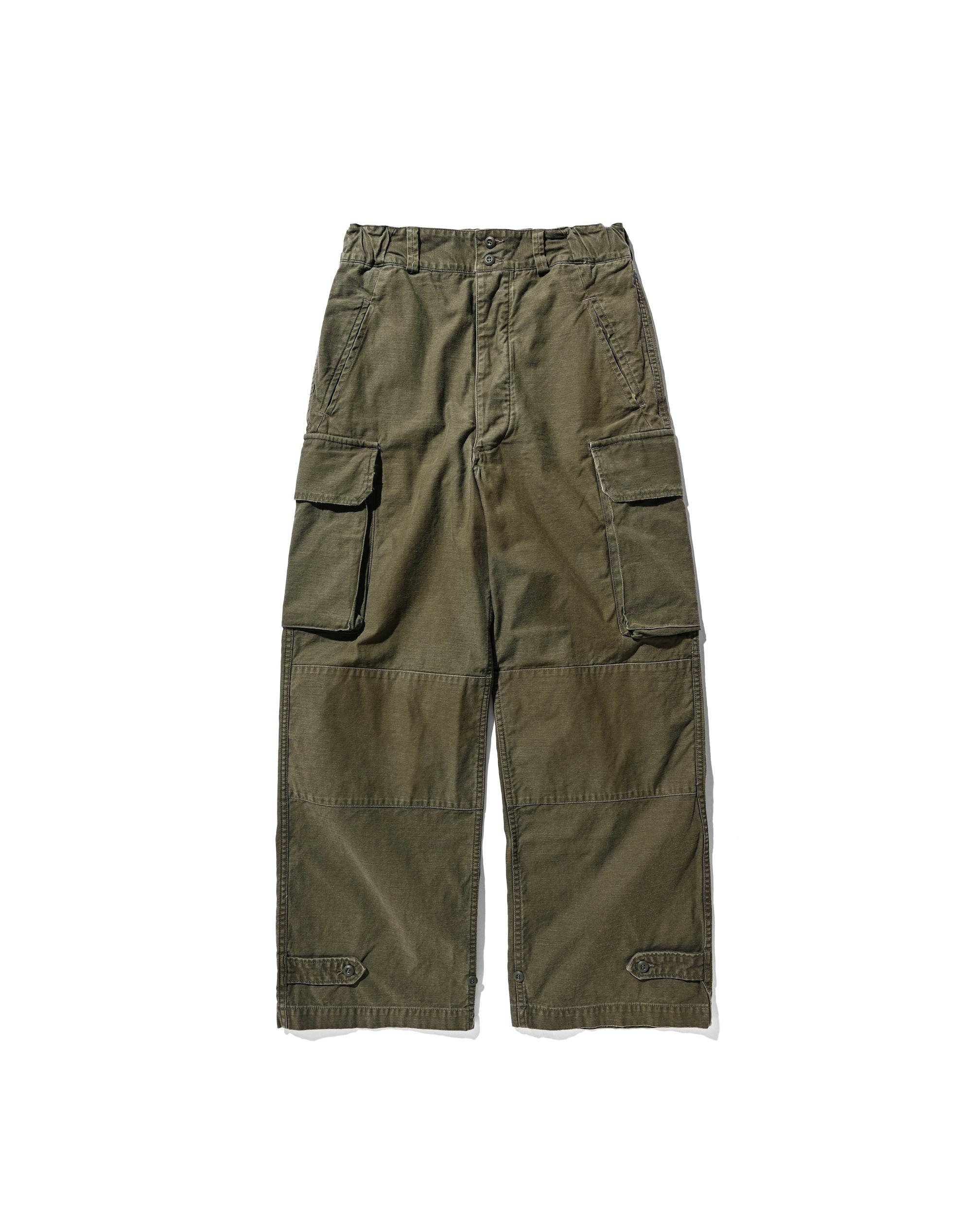VINTAGE EFFECT M47 PANTS (OLIVE)