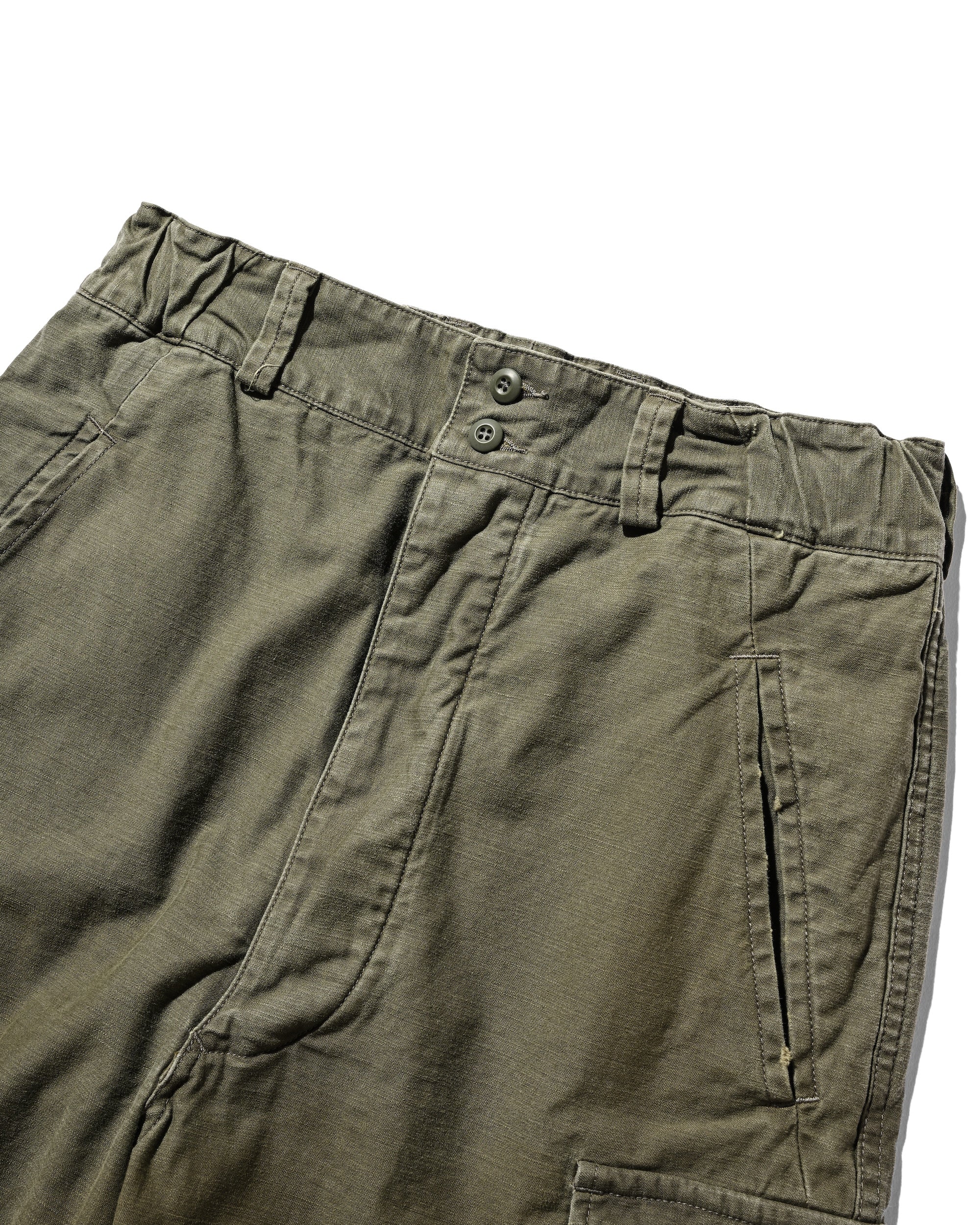 VINTAGE EFFECT M47 PANTS (OLIVE)