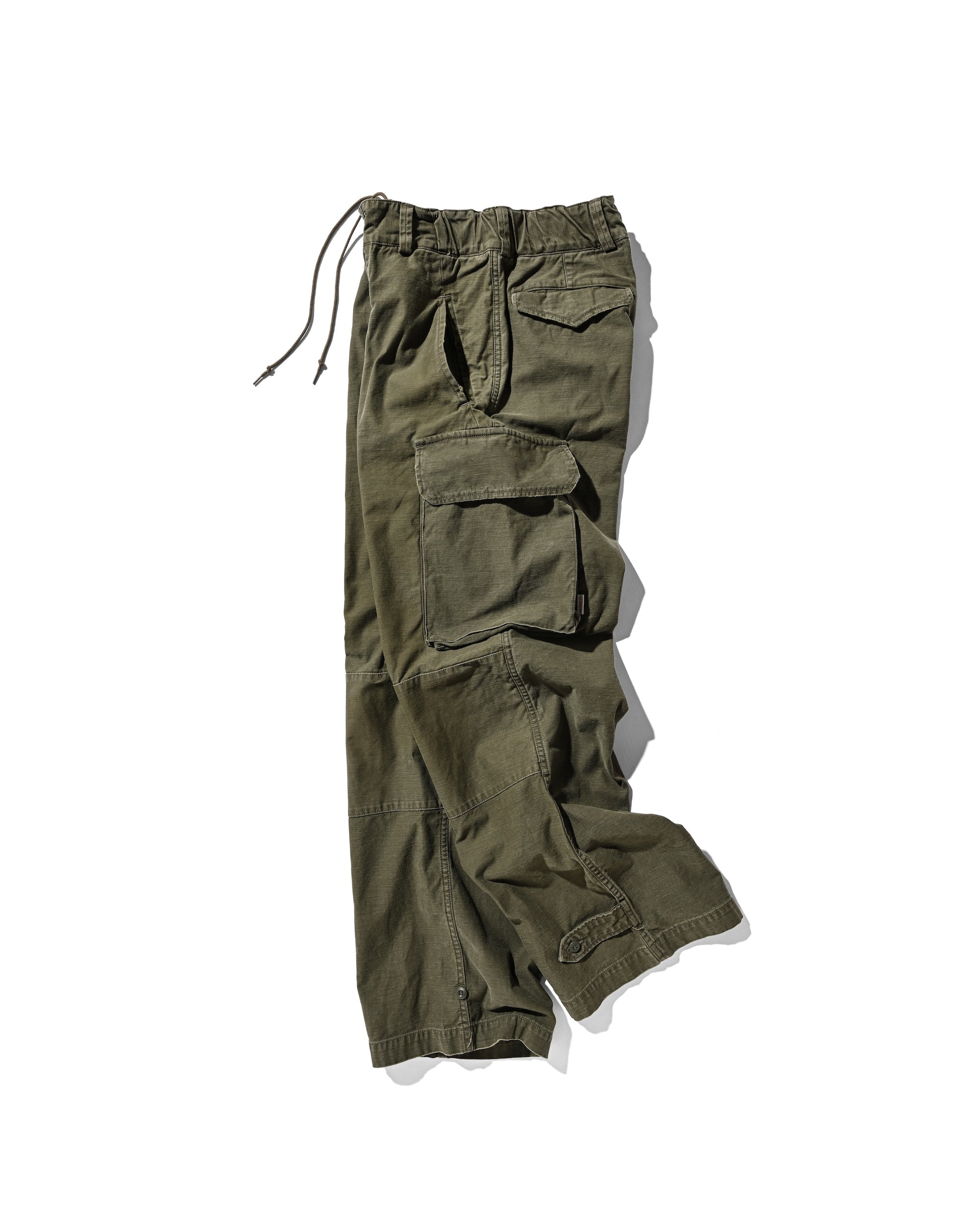 VINTAGE EFFECT M47 PANTS (OLIVE)