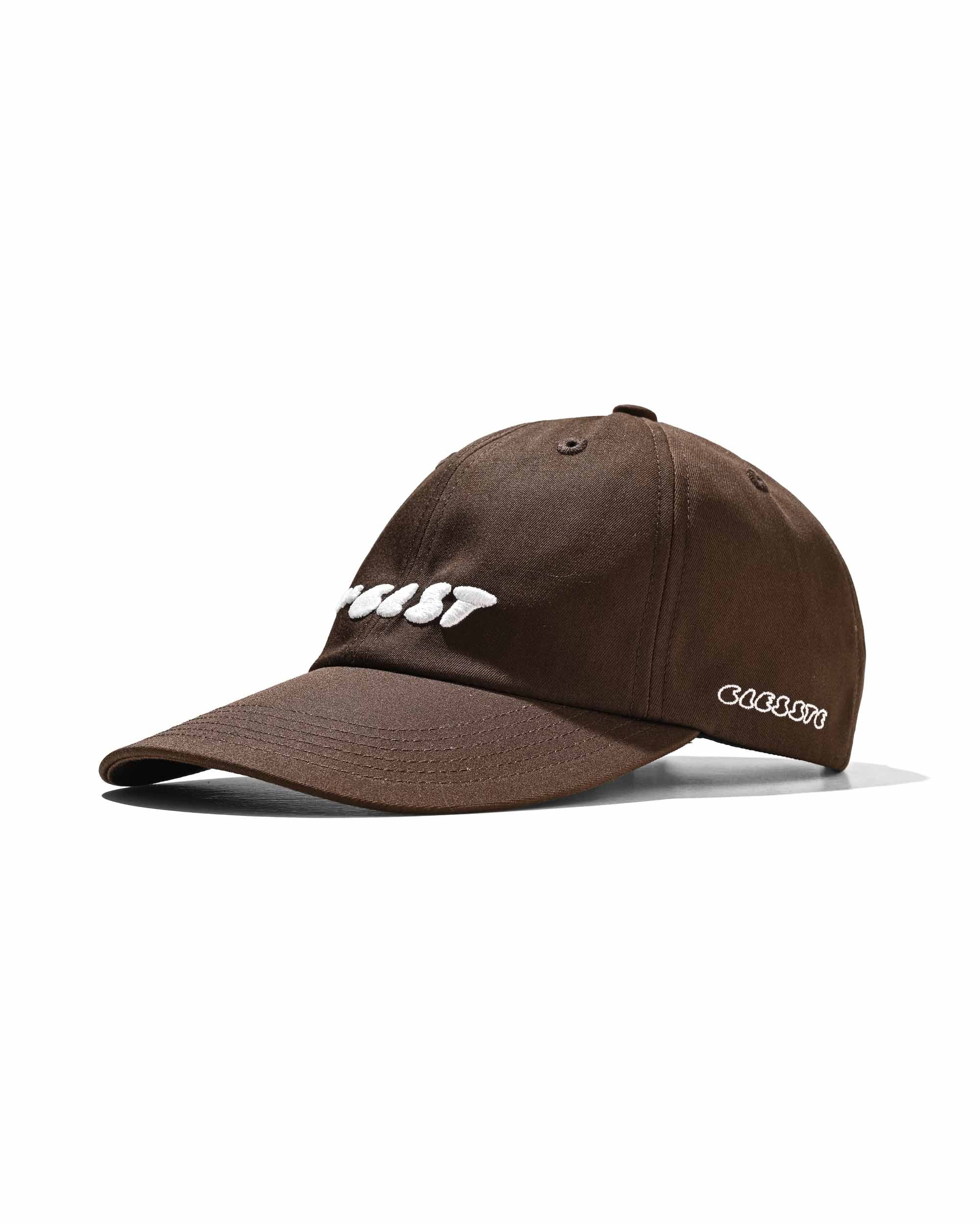 【9.12 SAT 20:00- IN STOCK】"CLST" LOGO ACTIVE CITY CAP (BROWN)