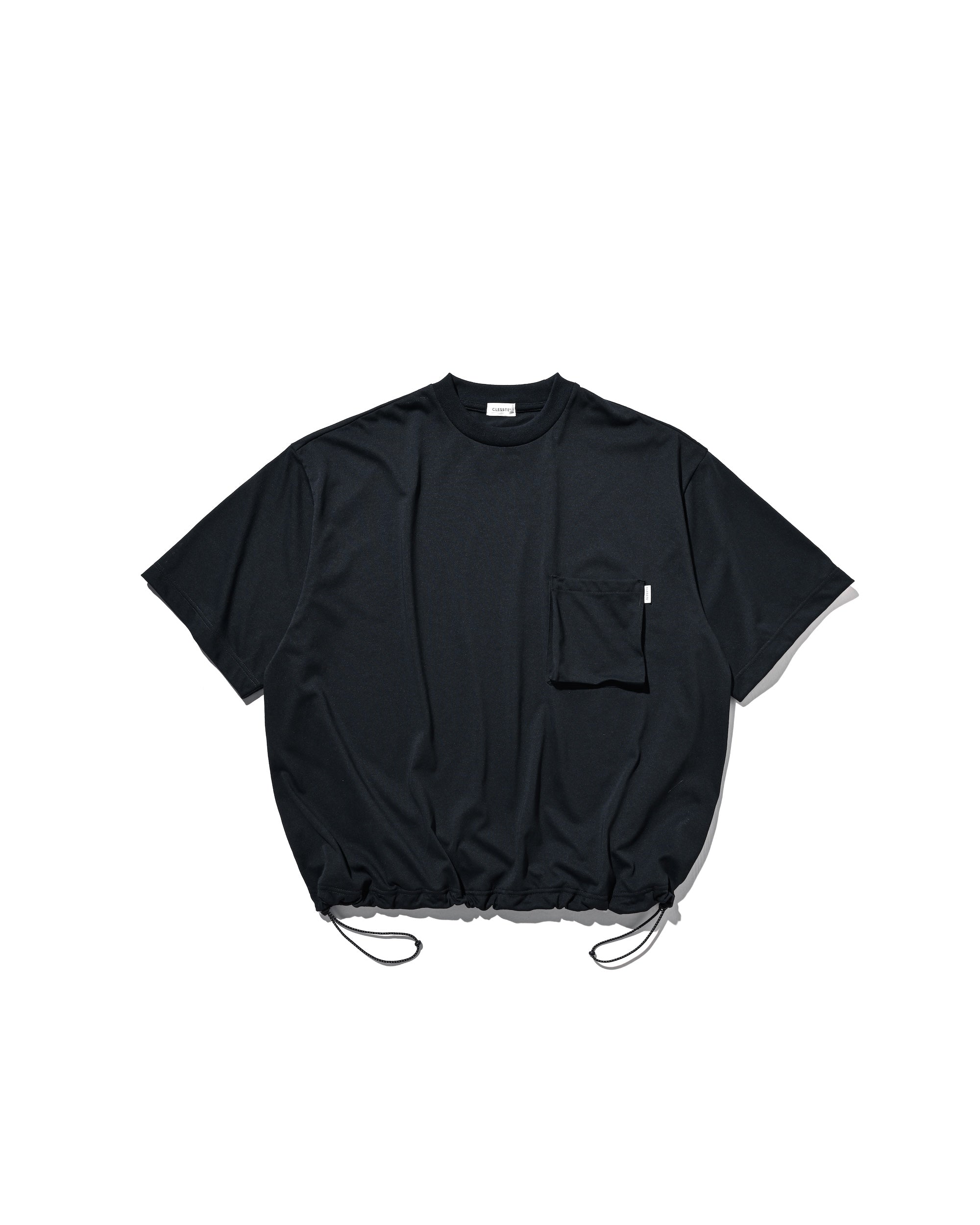3D POCKET MASSIVE T-SHIRT WITH DRAWSTRINGS (NAVY)