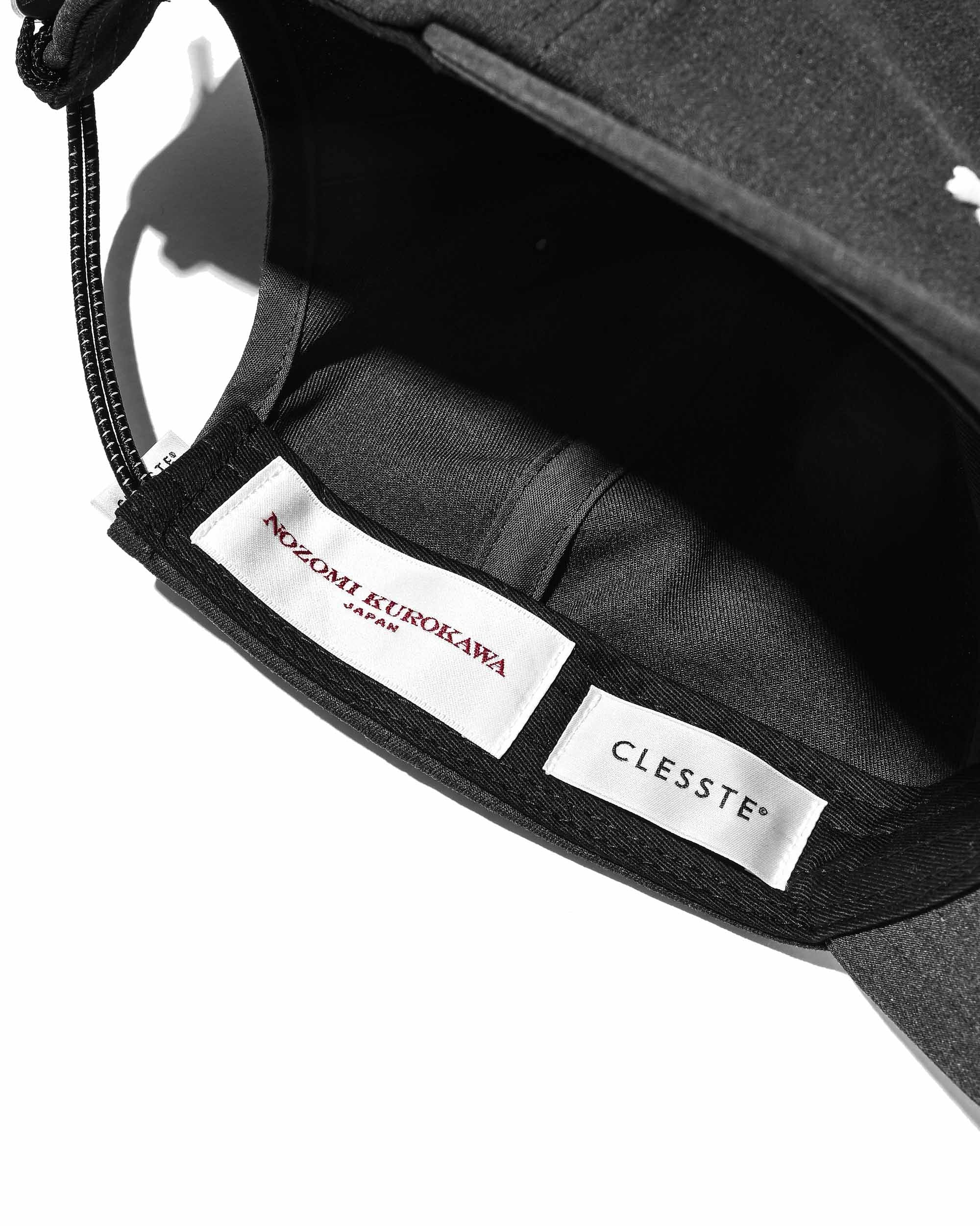 【9.12 SAT 20:00- IN STOCK】"CLST" LOGO ACTIVE CITY CAP (CHARCOAL)